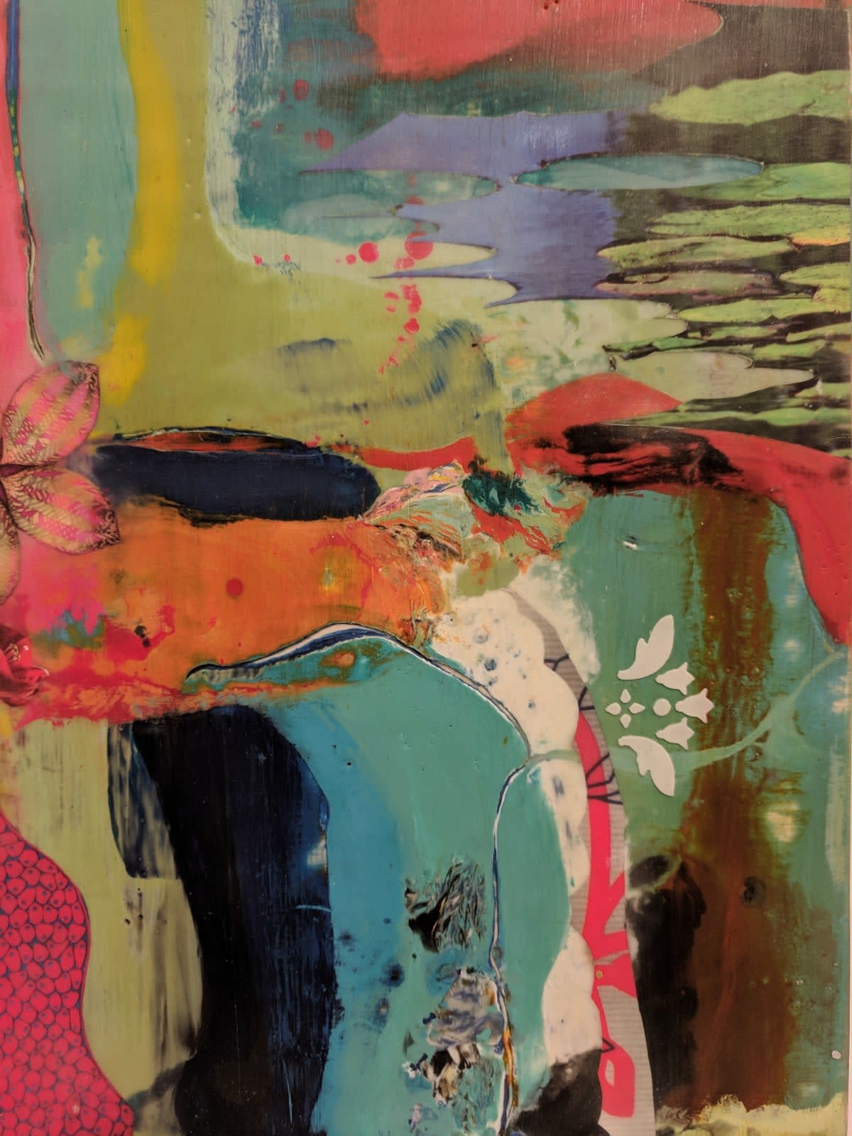 Lorraine Glessner, Spilling Over, 2017