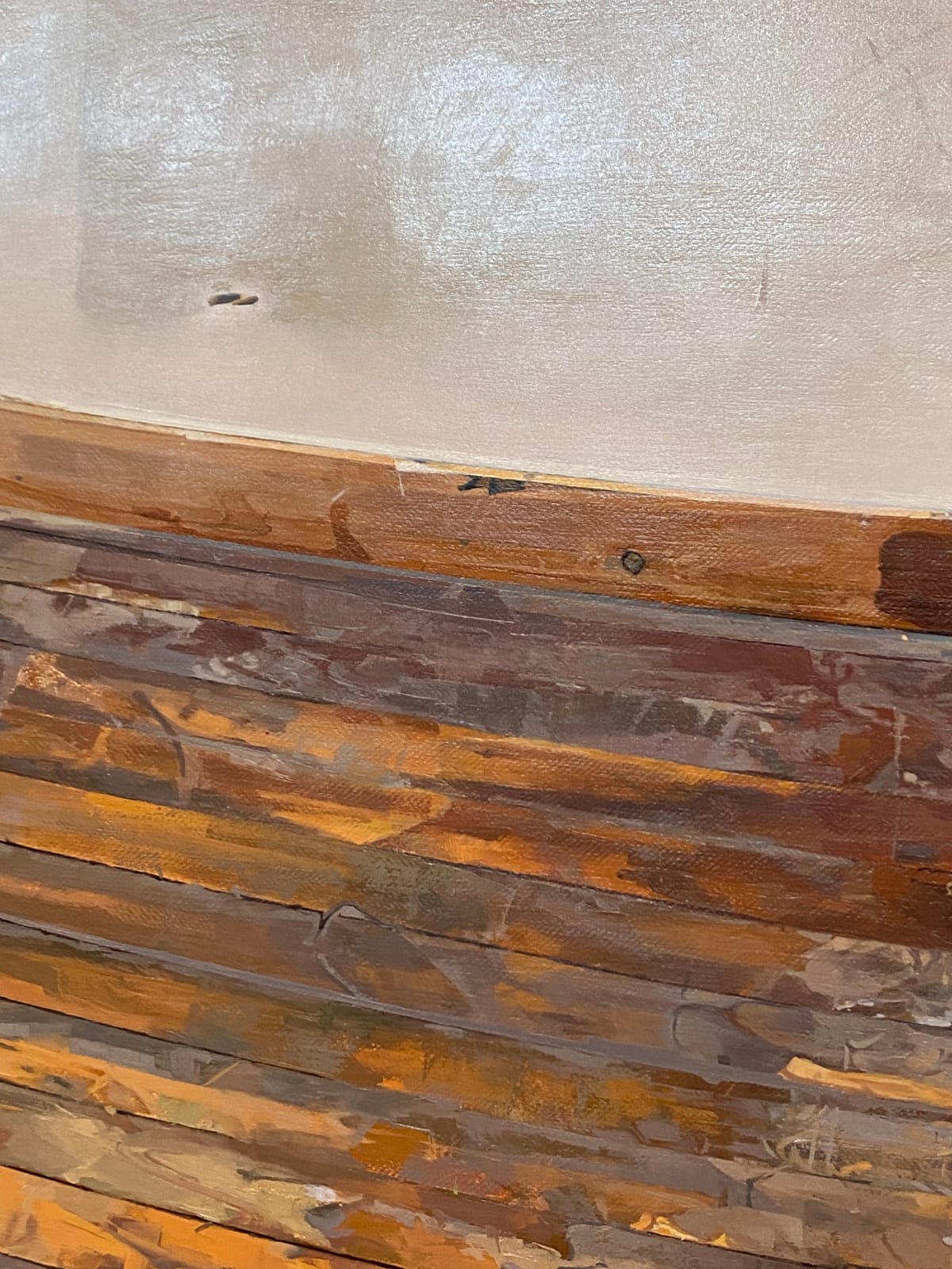 Brett Eberhardt, Studio Corner and Floor, 2018-'20