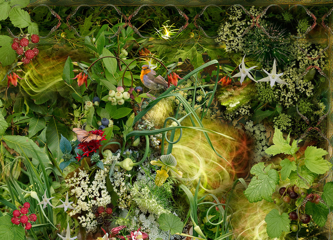 Lisa A. Frank, Nature's First Green is Gold..., 2018