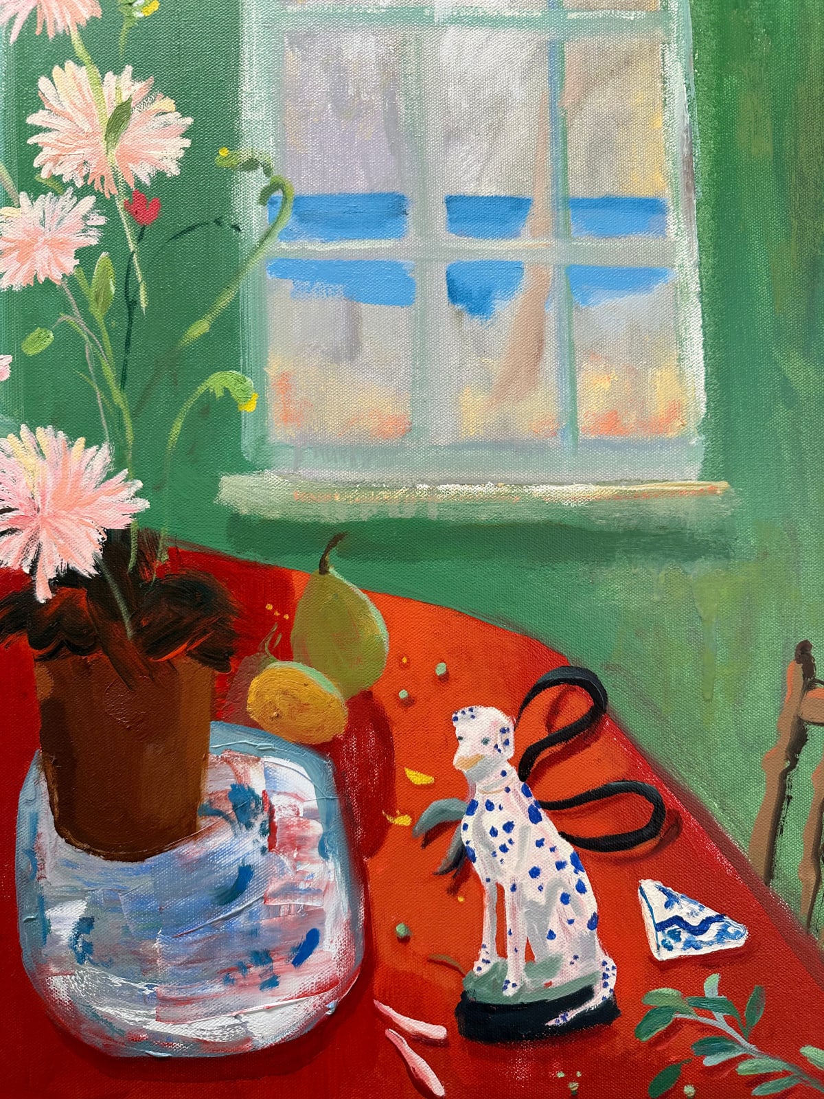 Melanie Parke, Porcelain Red, 2024