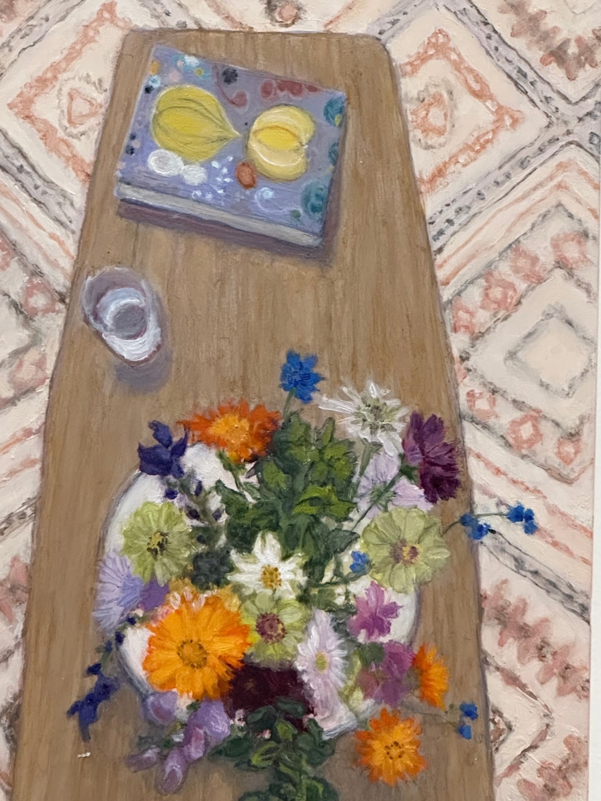 Sally Maca, Flowers for Hilma, 2024