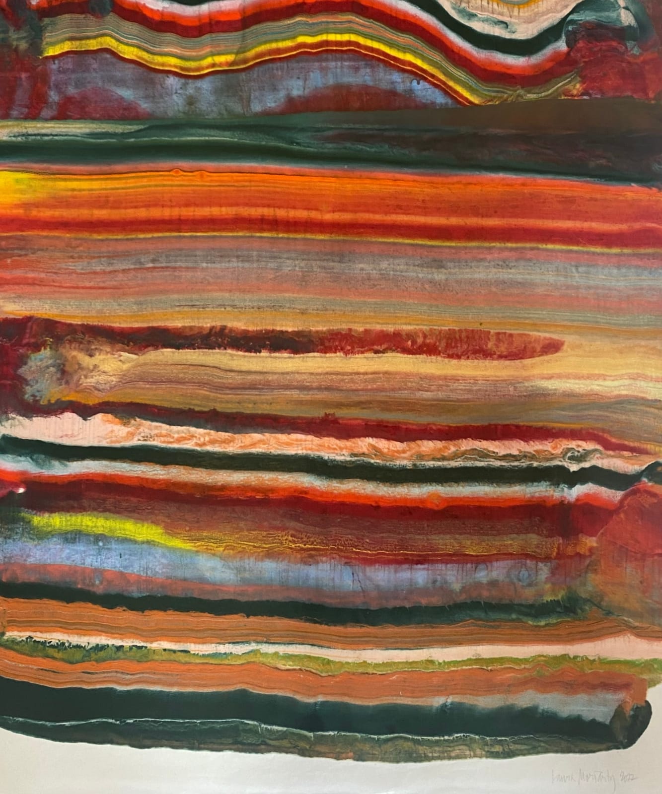 Laura Moriarty, Talking to Rocks 14, 2021