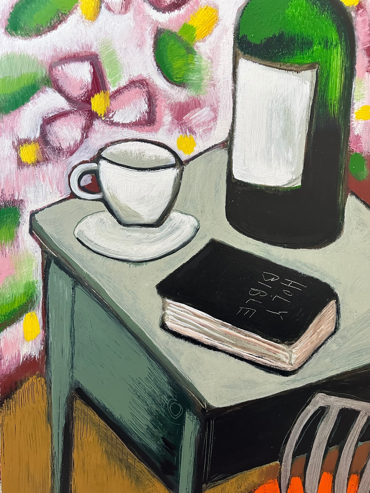 Matt Barter, Wormdigger's Bedside Table, 2024