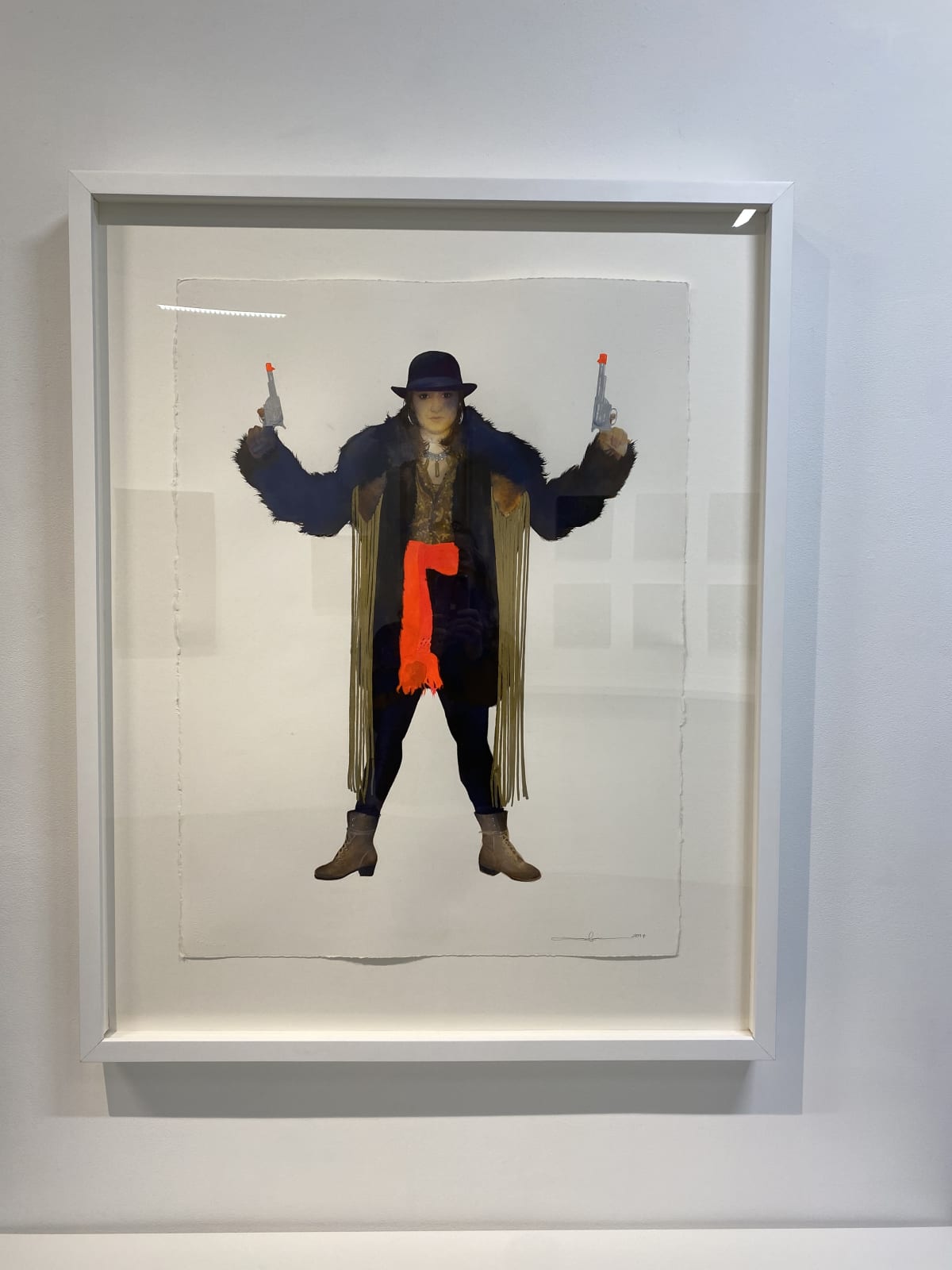 June Glasson, Guns Up, 2017
