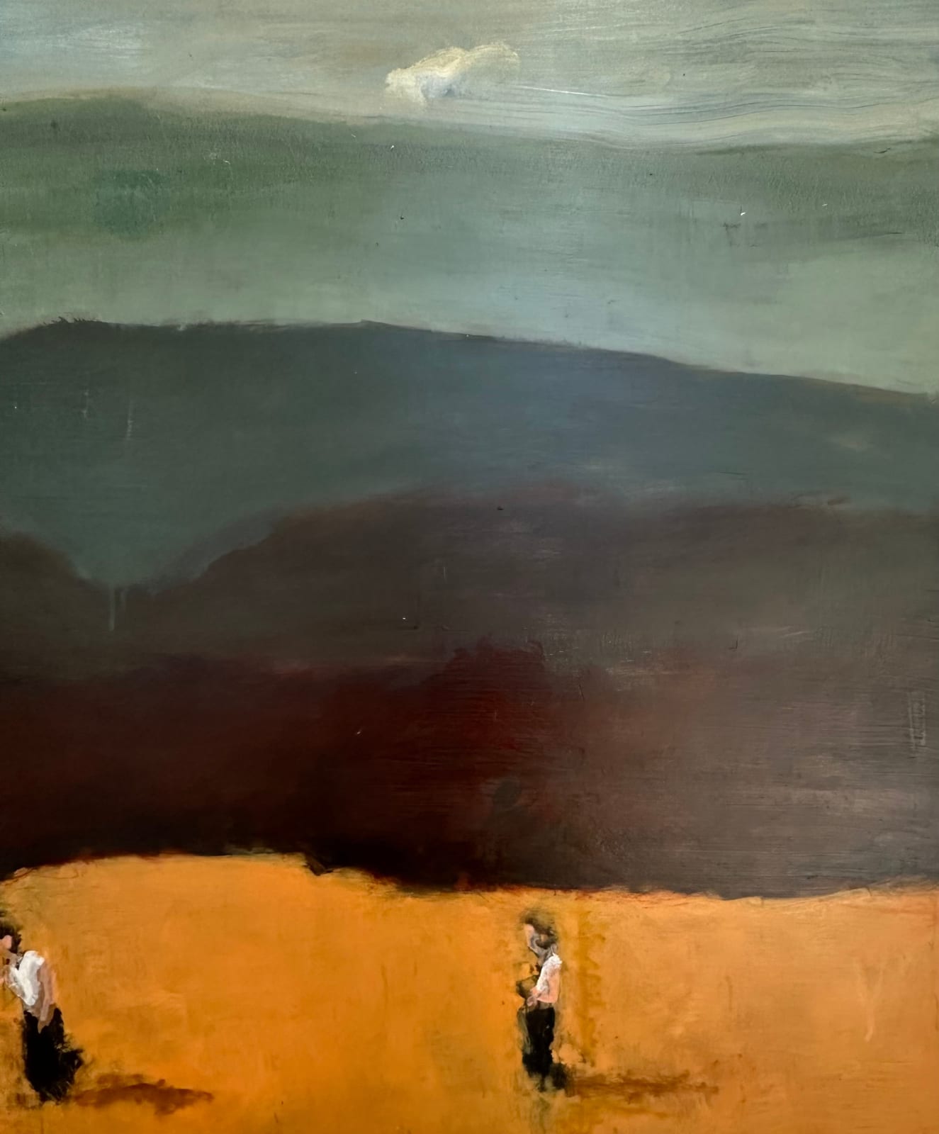 David Konigsberg, Three Walkers, 2024