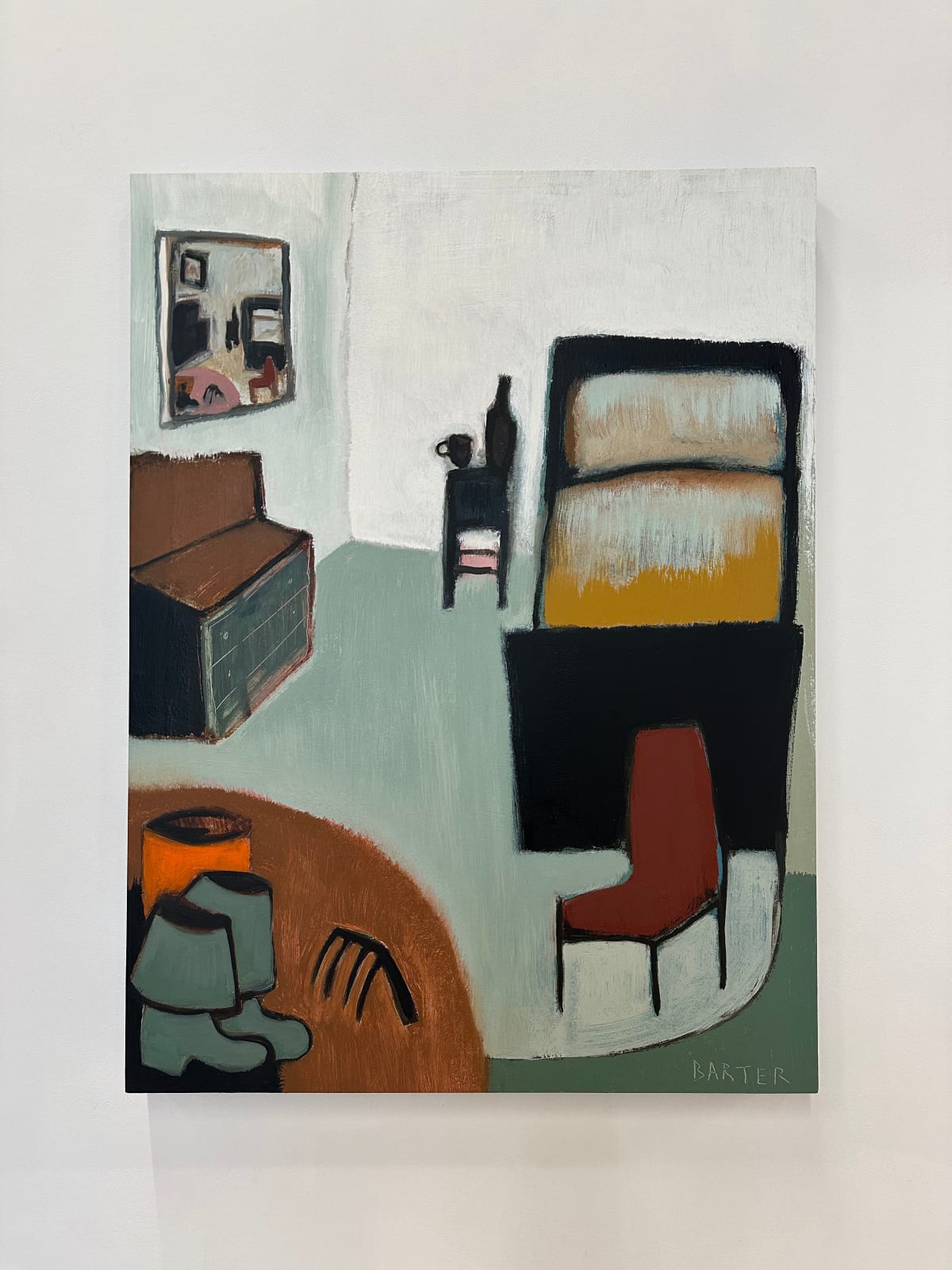 Matt Barter, Wormdigger's Bedroom, 2024