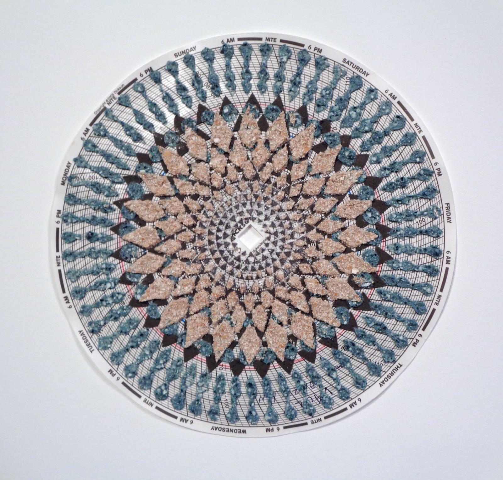 Eleanor White, Graph Mandala 013, 2018