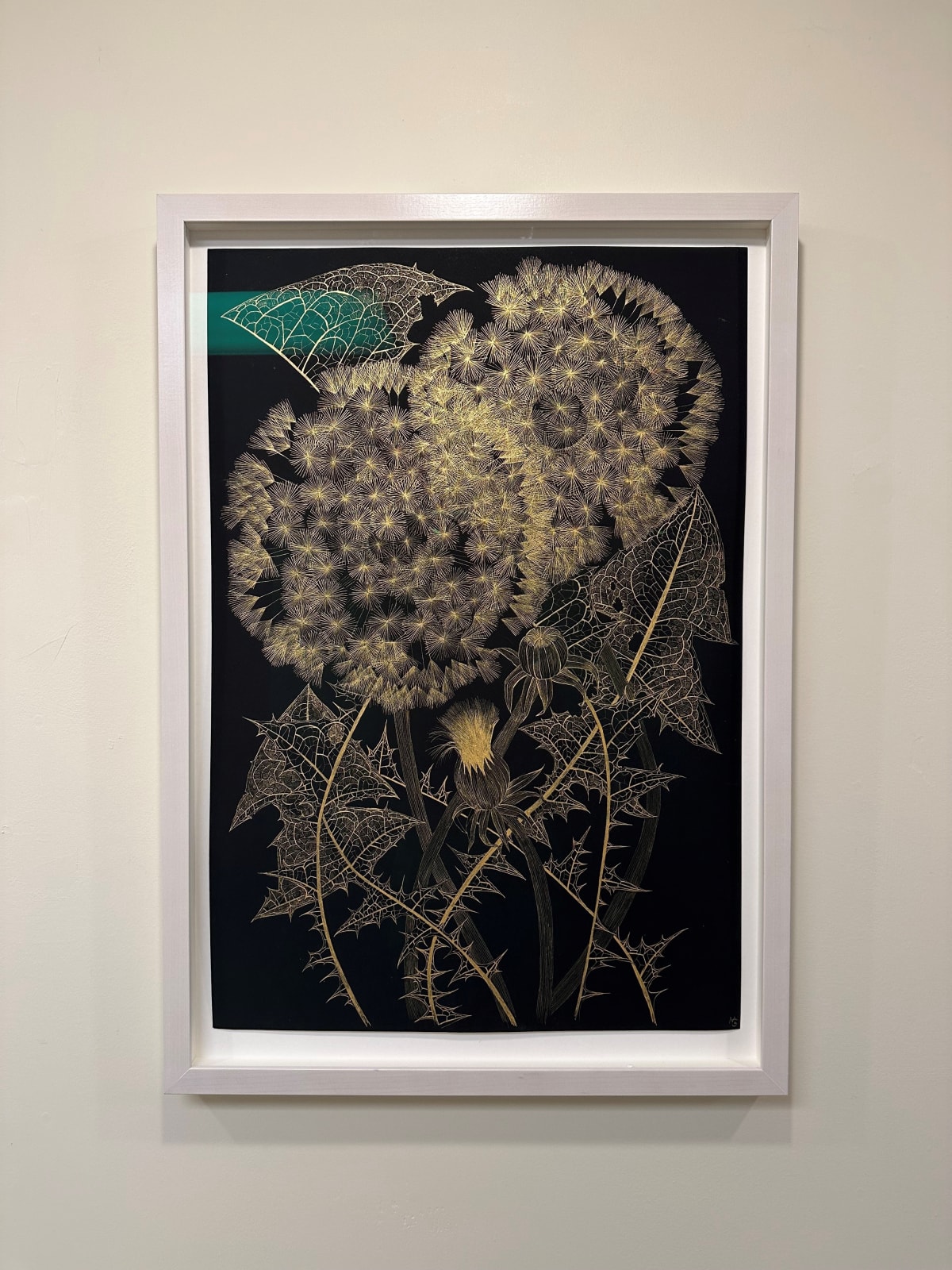 Margot Glass, Large Dandelion 7, 2023