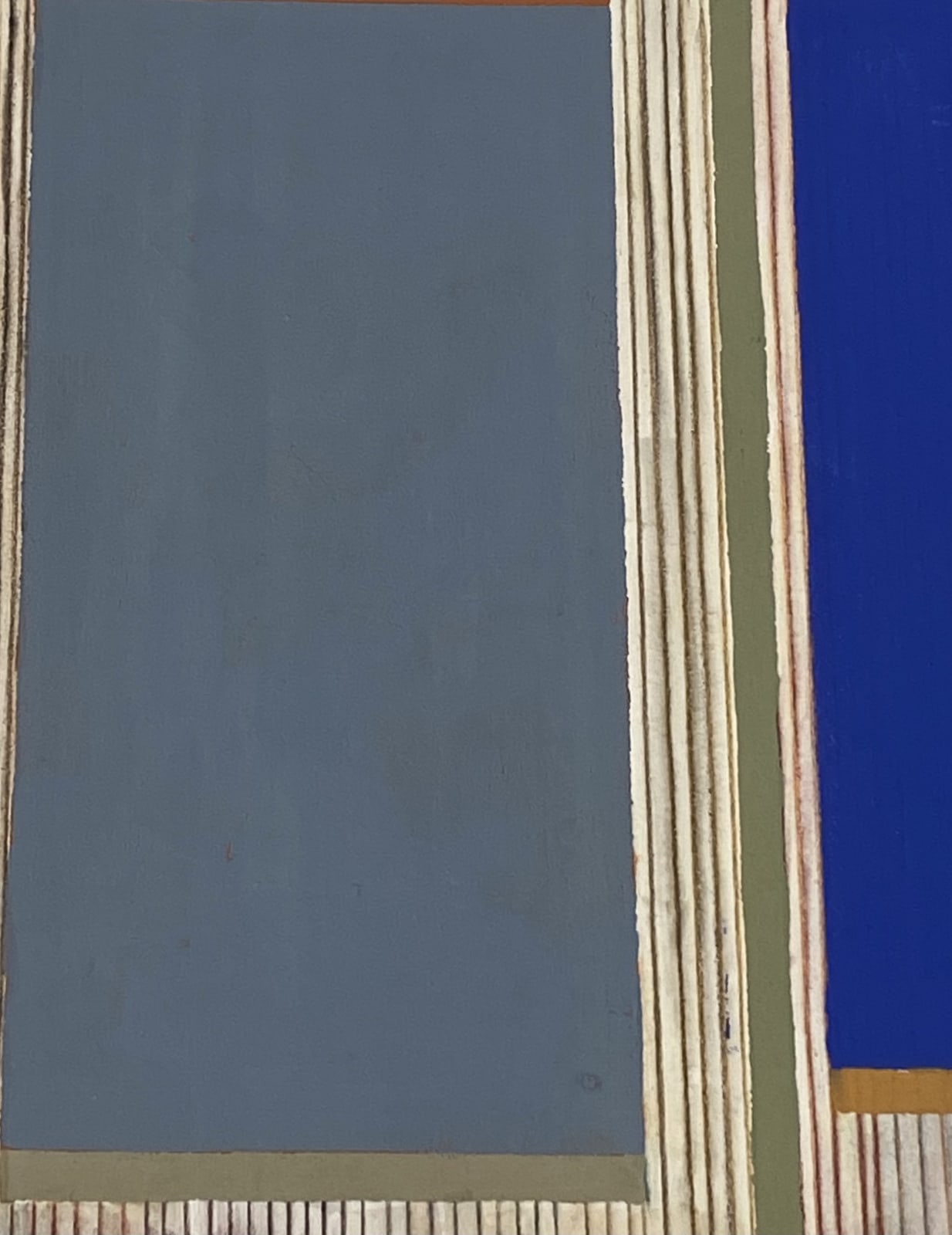 Elizabeth Gourlay (estate), Gray ultramarine, 2020