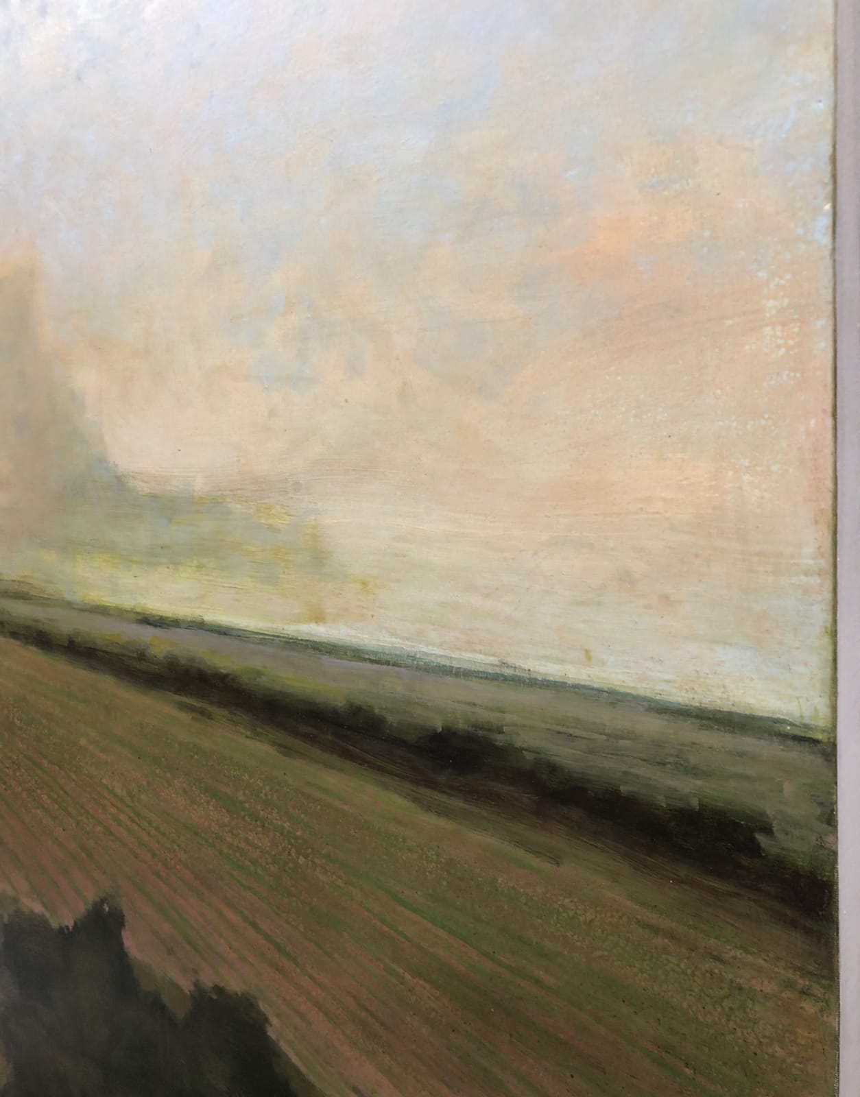 David Konigsberg, From the Orchard, Evening (triptych), 2020