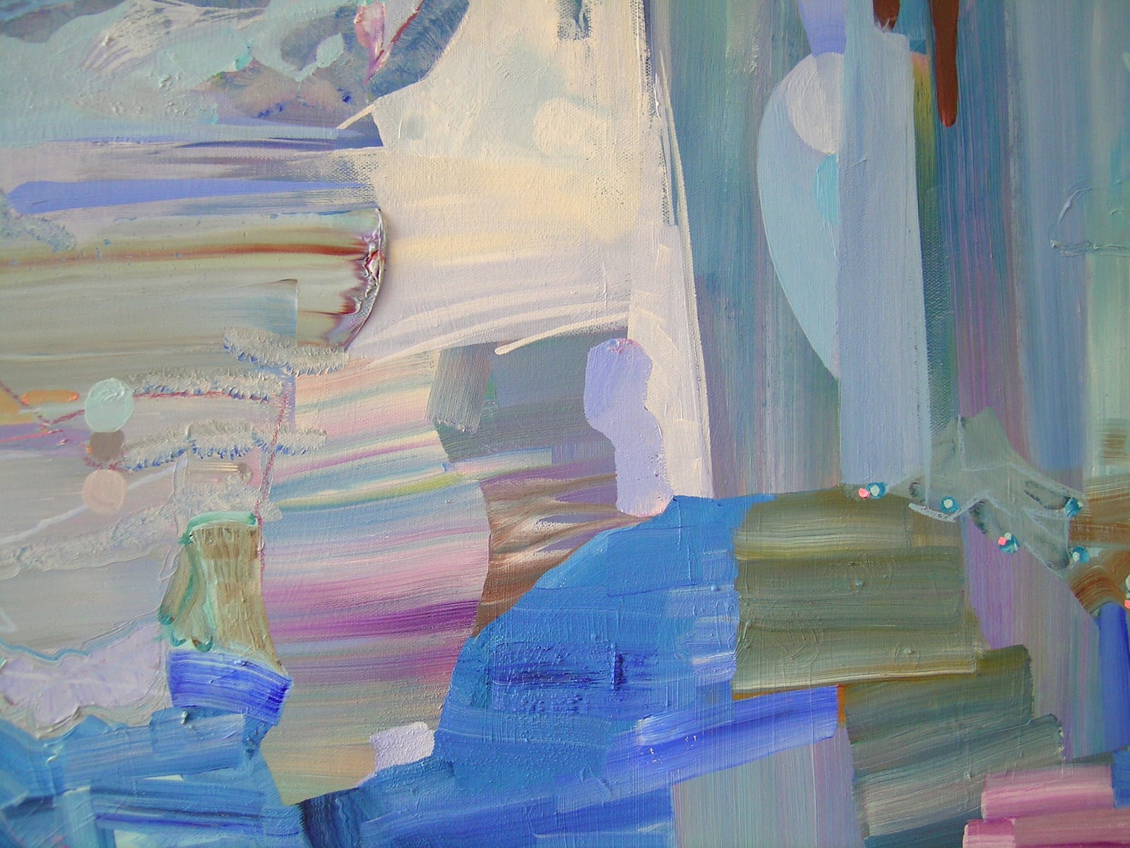 Josette Urso, Grass Blue Wild Flower, 2022