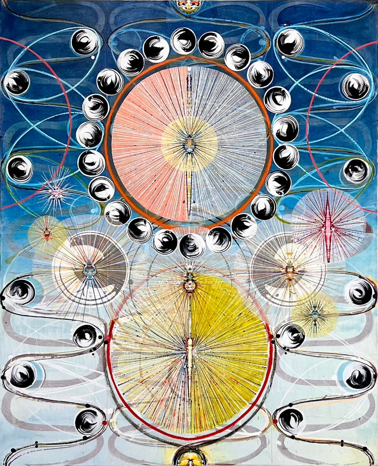 Susan Chrysler White, Raven's Wheel, 2022