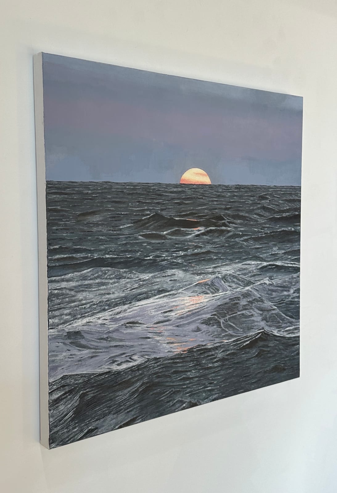 Thomas Sarrantonio, Seascape with Sunrise, 2024