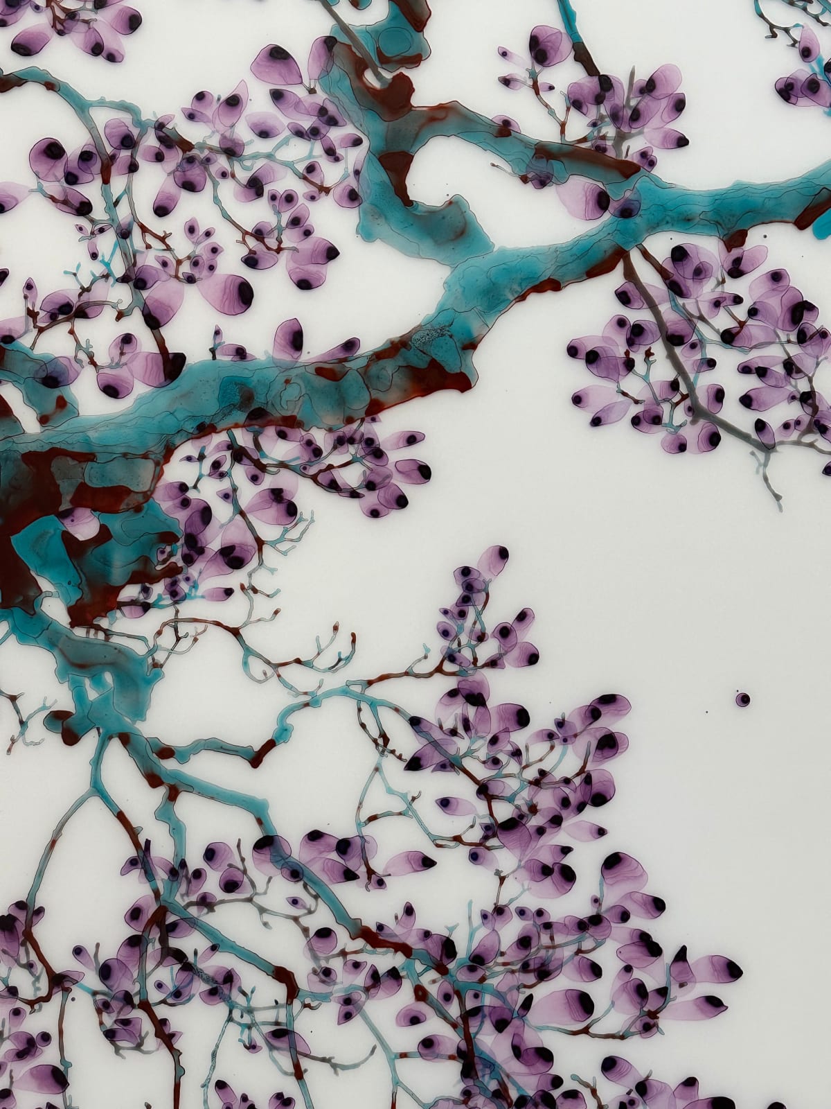 Jackie Battenfield, Aria (turquoise), 2023