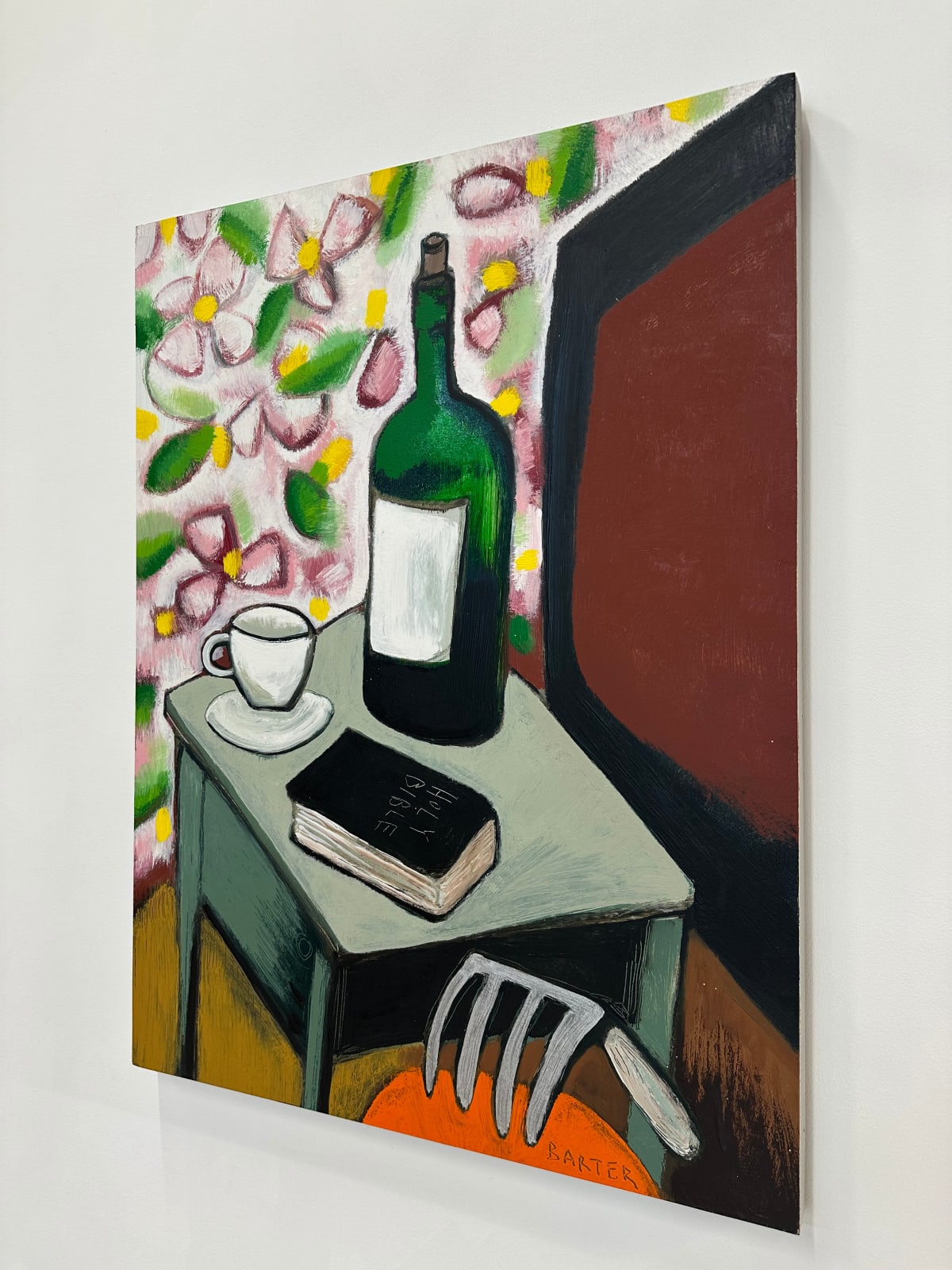 Matt Barter, Wormdigger's Bedside Table, 2024