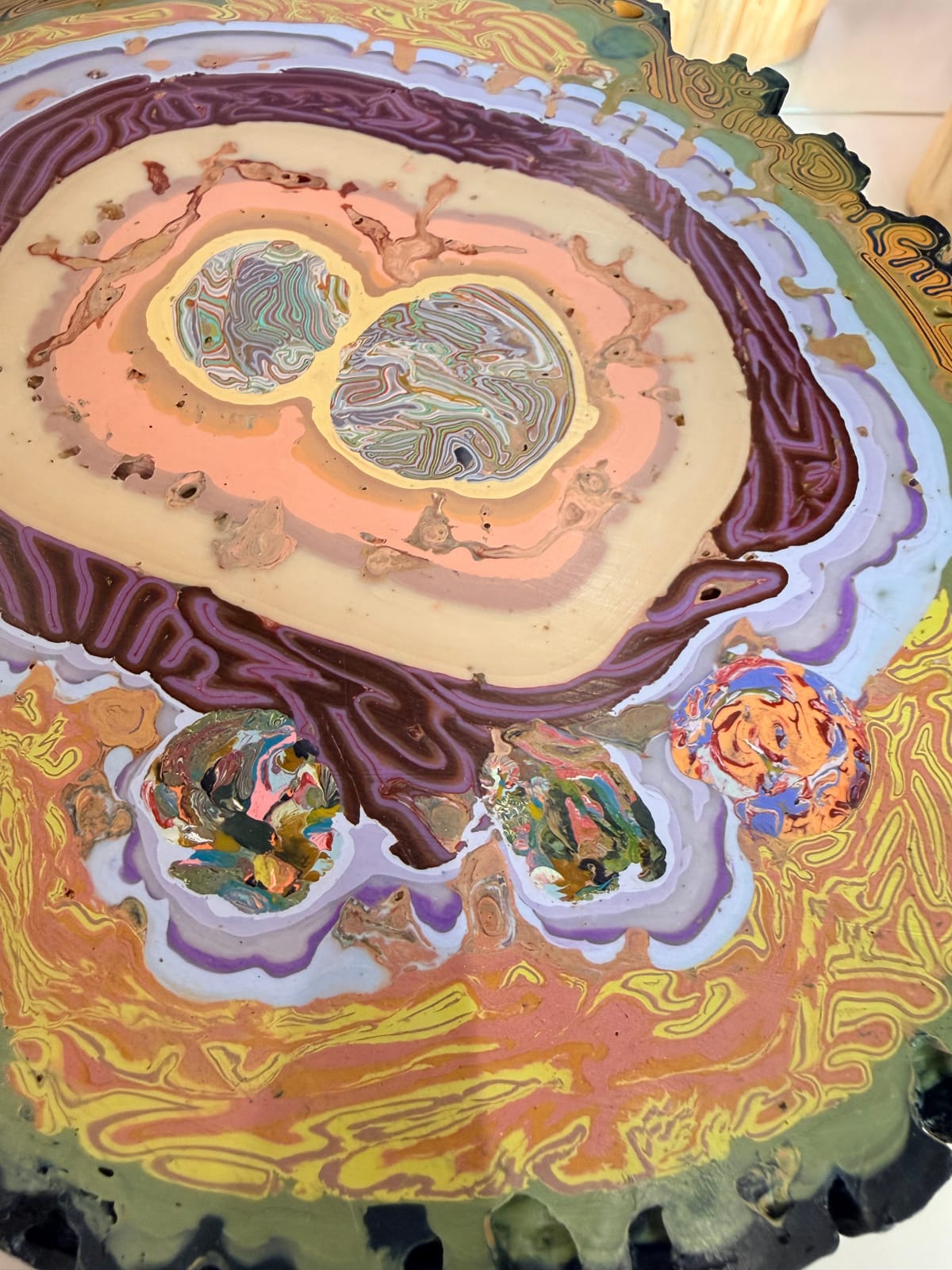 Laura Moriarty, Indigo Meteorite, 2025