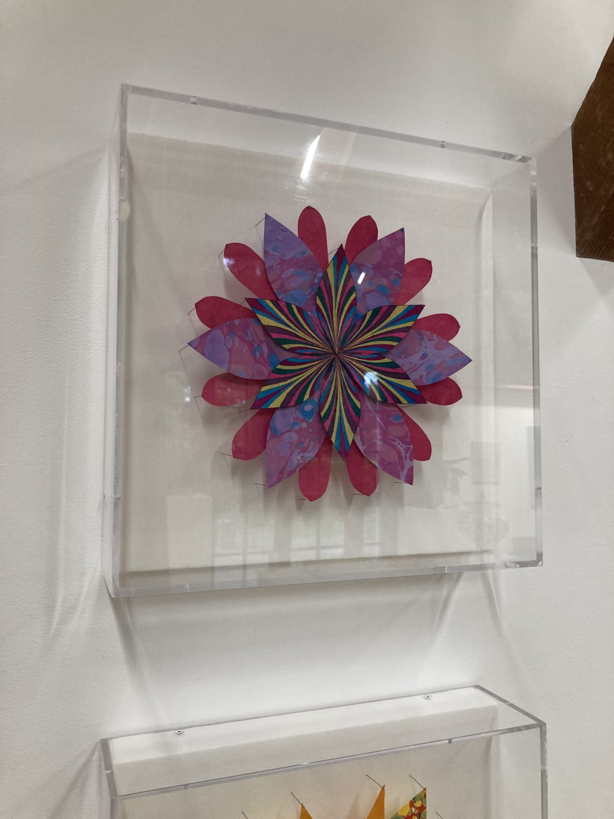 Jill Parisi, Triple Shooting Star Flower (Purple), 2021