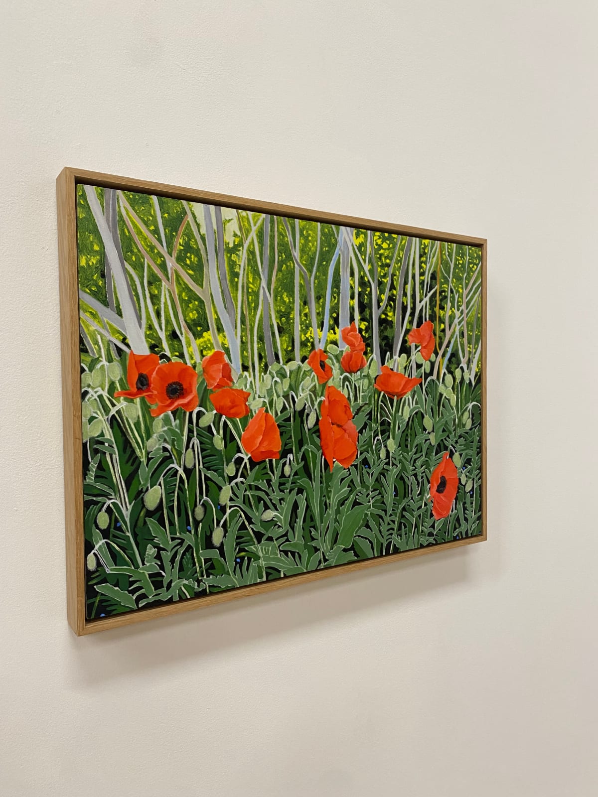 Amanda Acker, Post Office Poppies, 2021