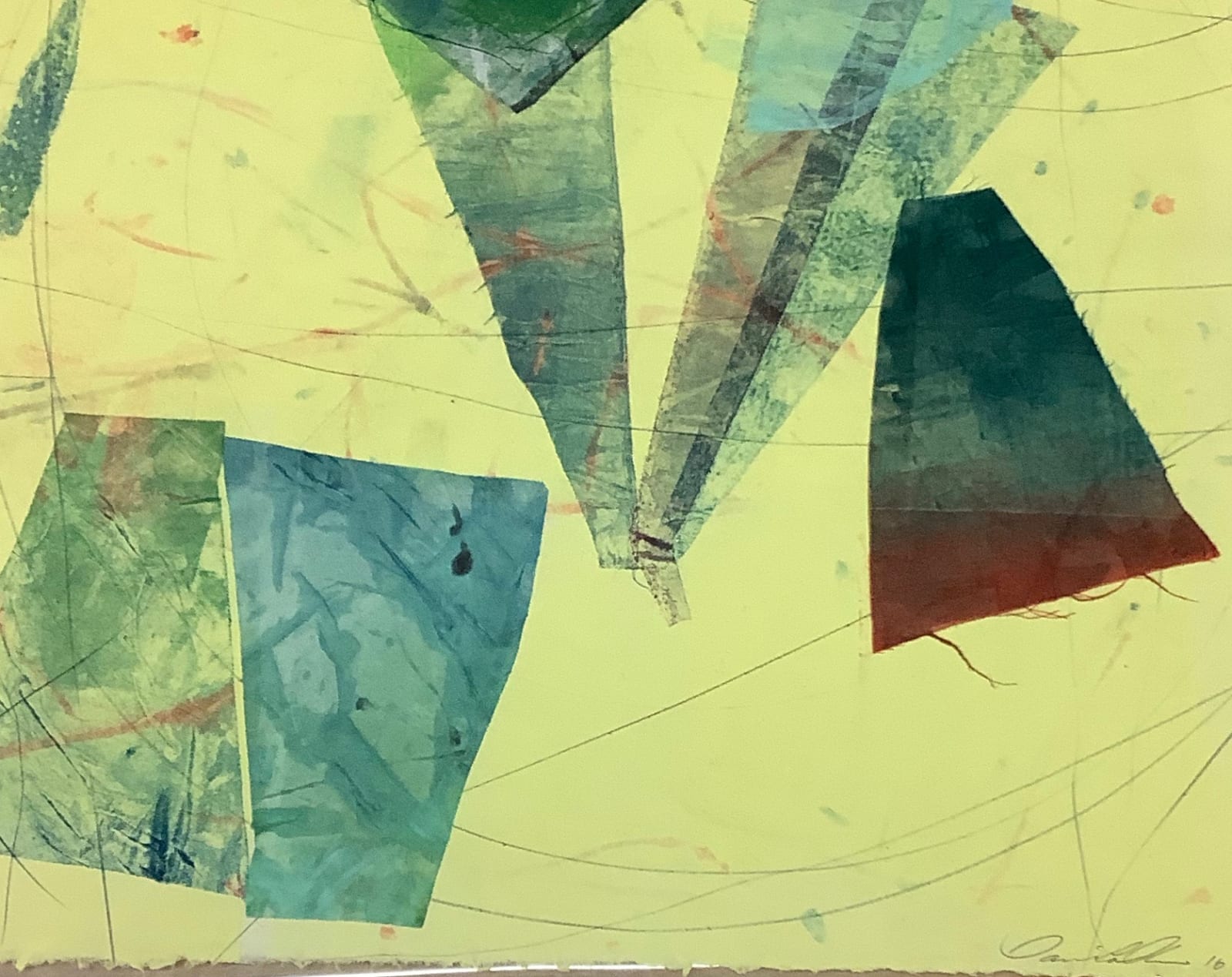 David Collins, Silk and Stone 19, 2016