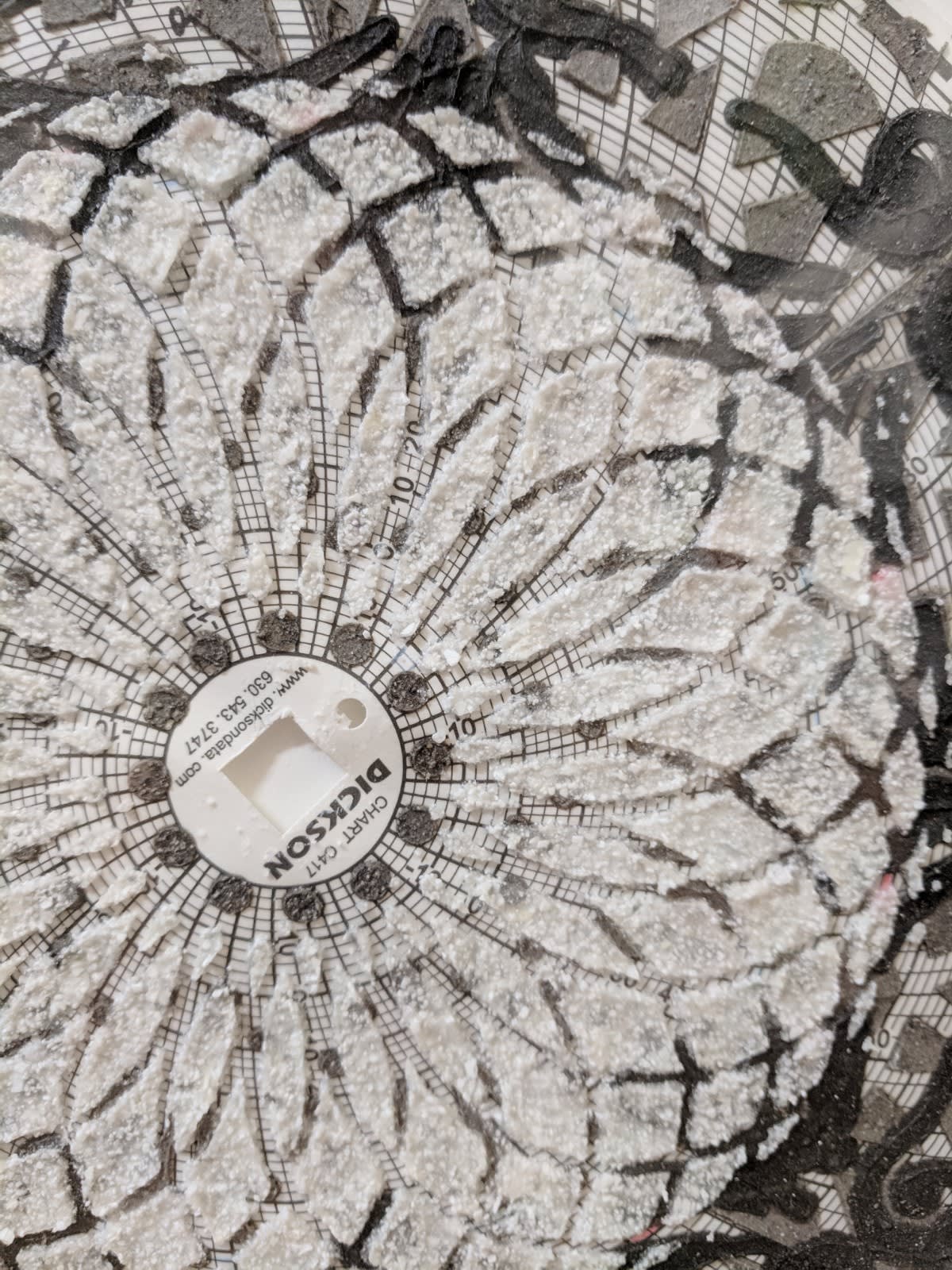 Eleanor White, Graph Mandala 006, 2018