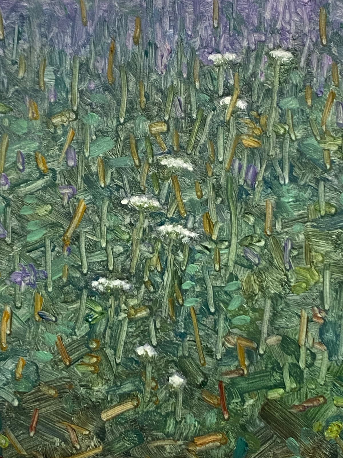 Thomas Sarrantonio, Field Painting August 3, 2022