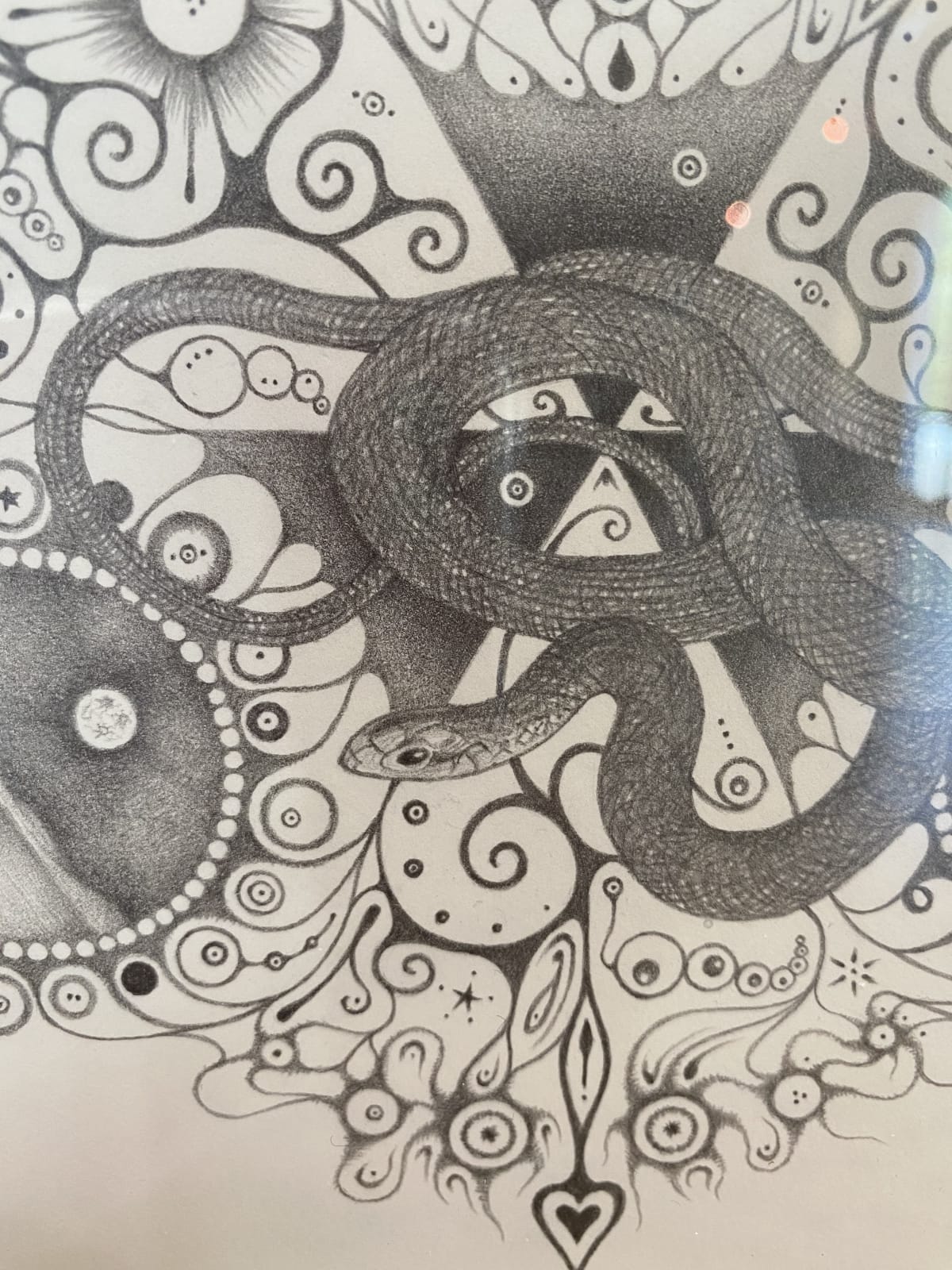 Michiyo Ihara, Snowflakes #120 "Messenger", 2015