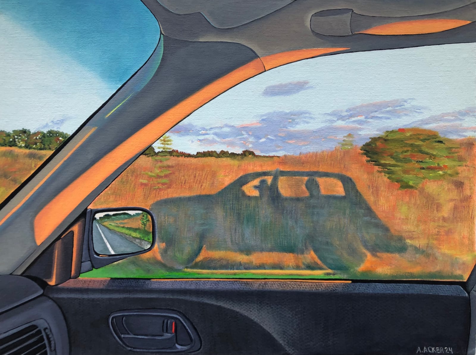 Amanda Acker, Car Shadow, 2024
