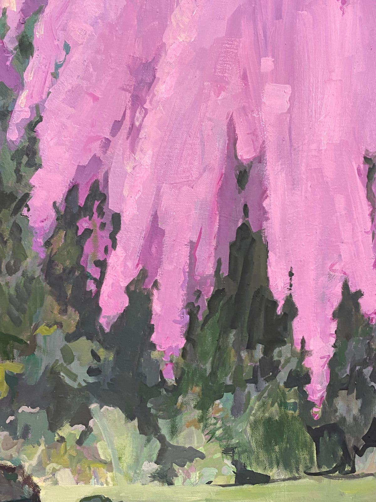 KK Kozik, Weeping Cherry, 2022