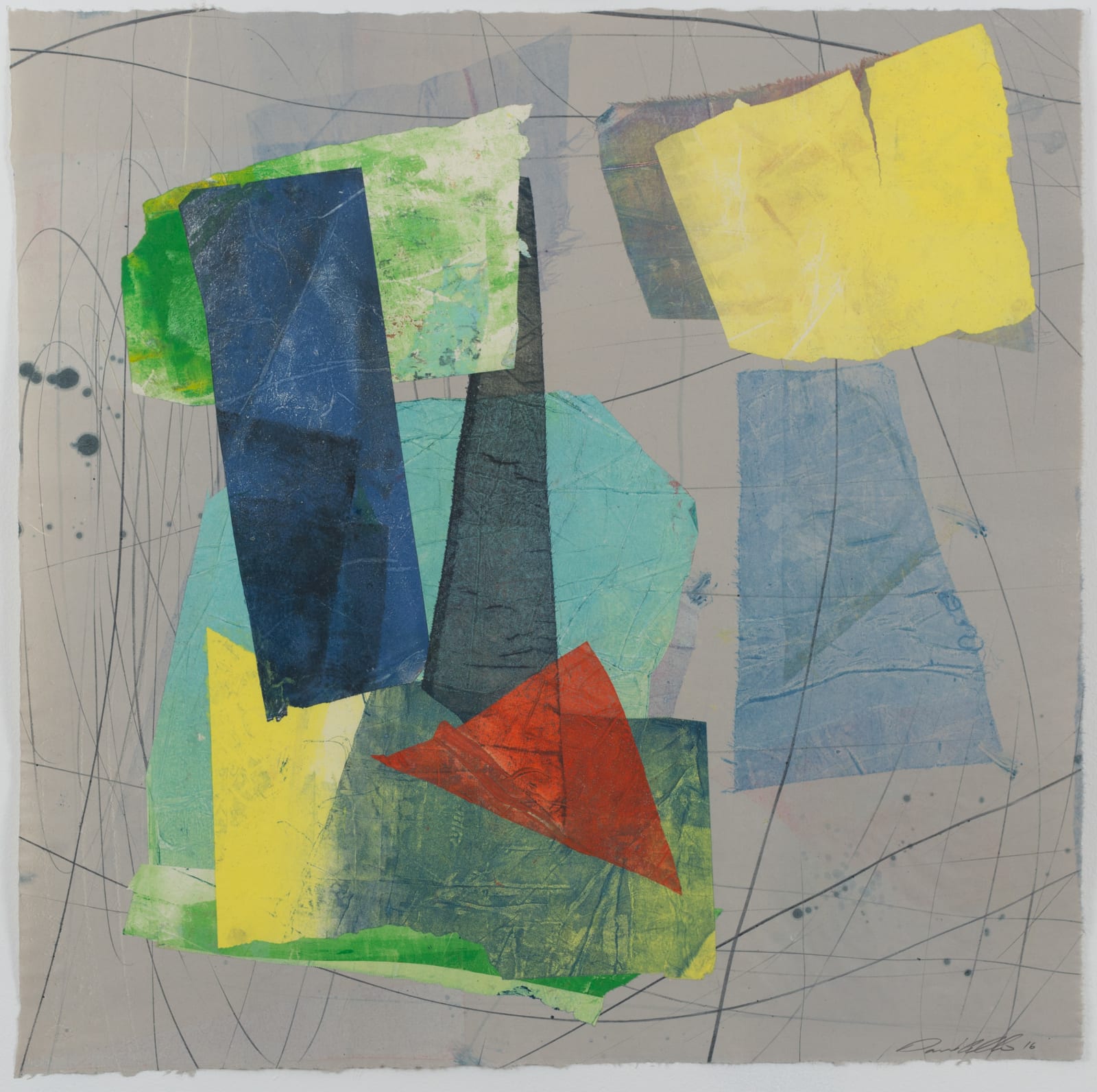 David Collins, Silk and Stone 9, 2016
