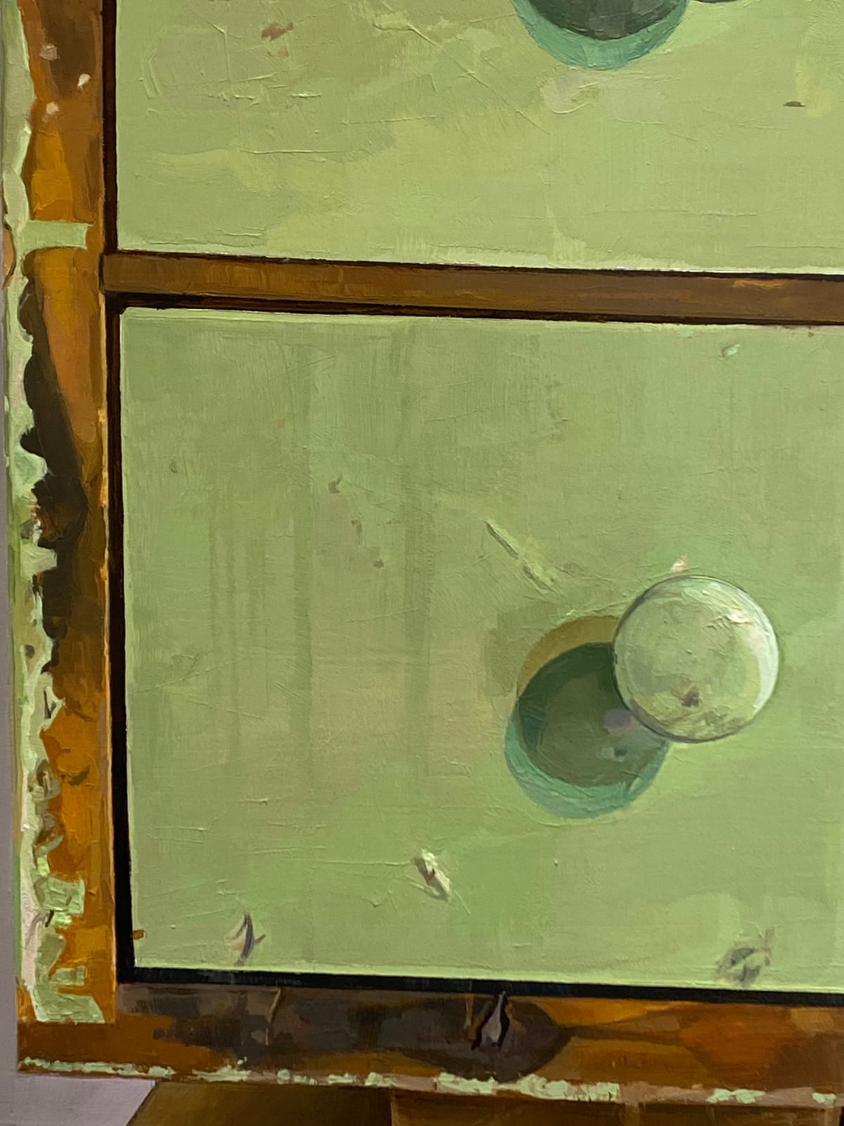 Brett Eberhardt, Green Drawers, 2020