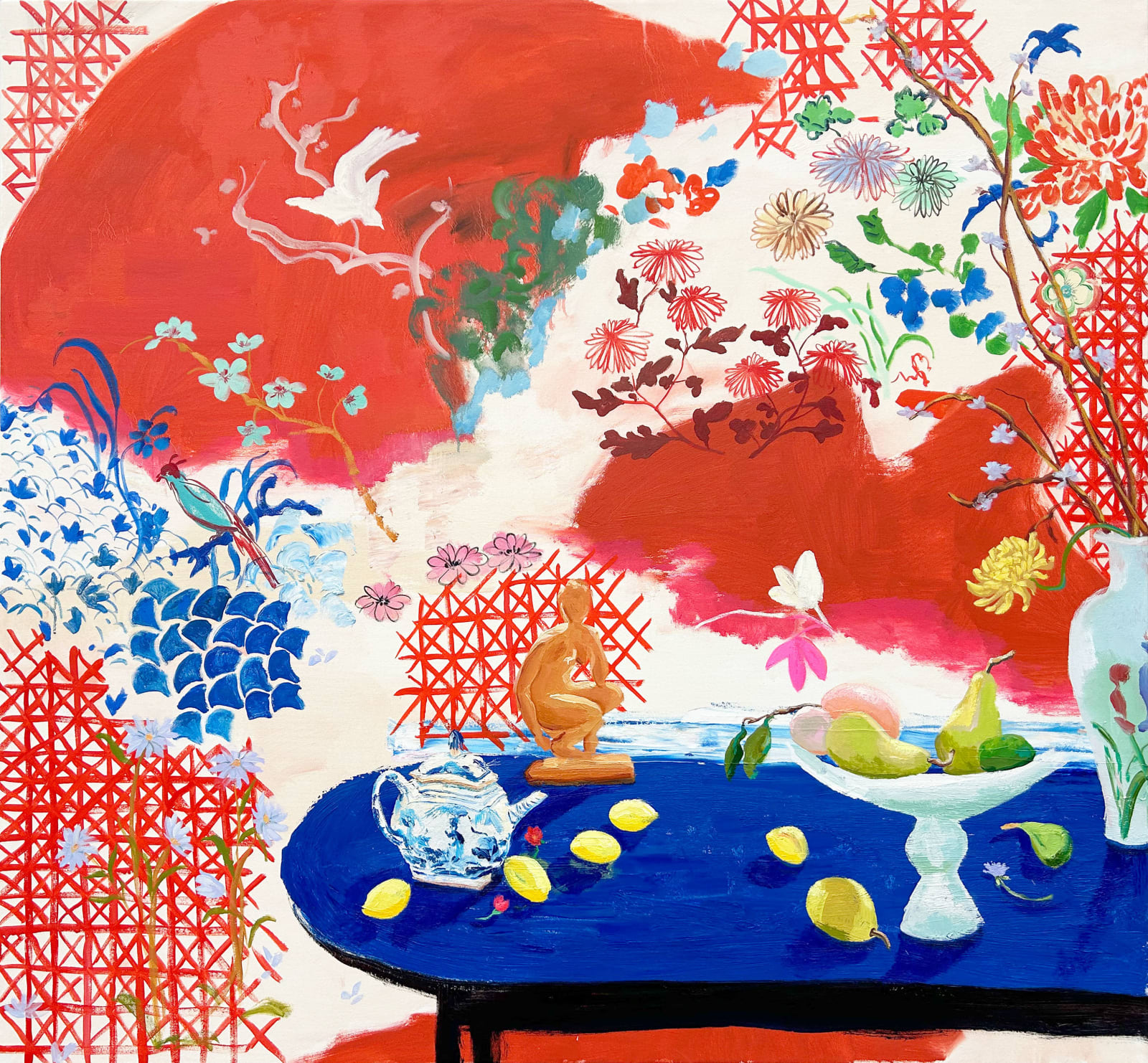 Melanie Parke, Flying Aster, 2024