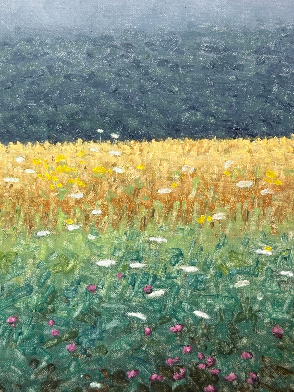 Thomas Sarrantonio, Field Painting August 7, 2023