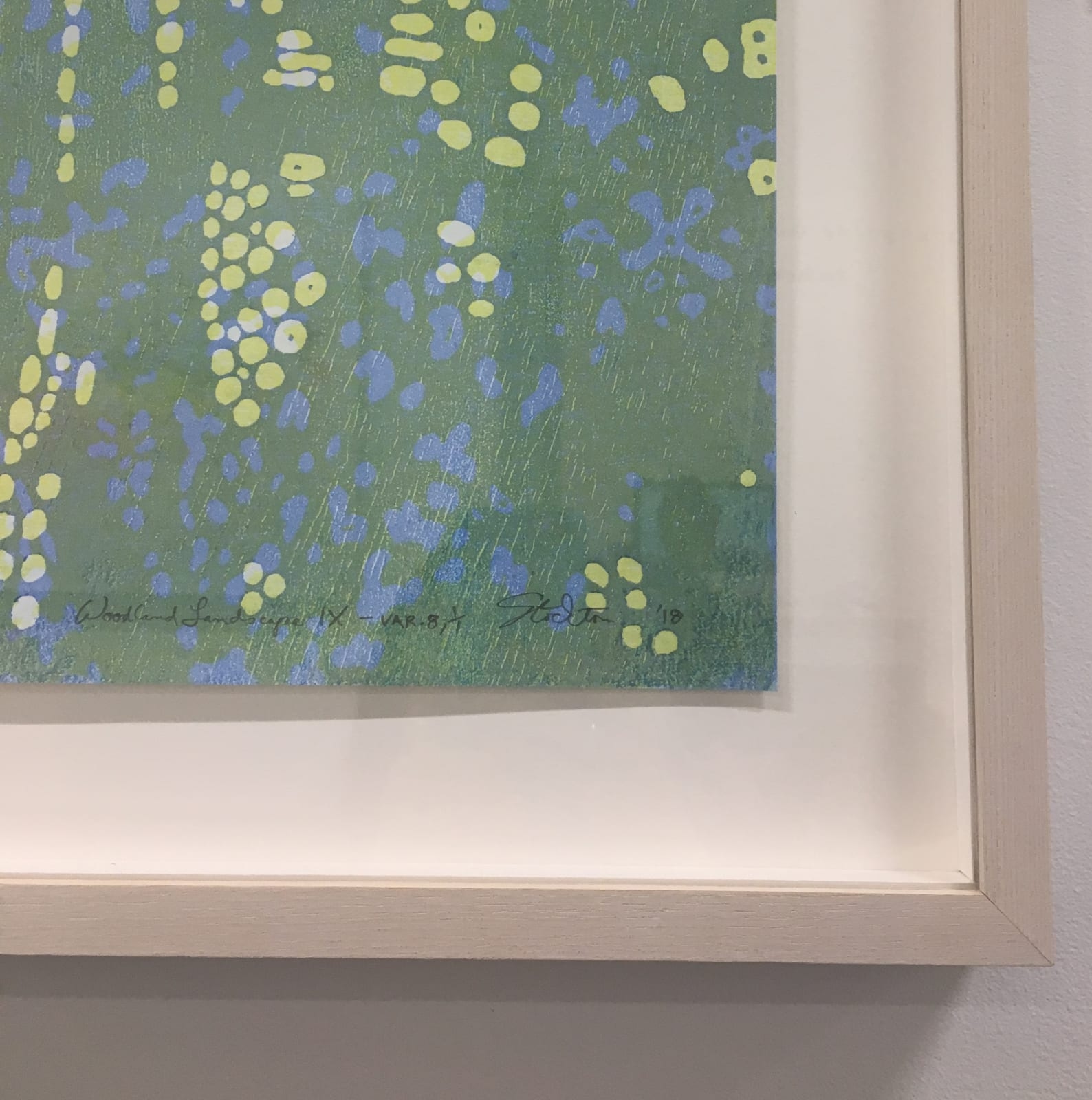 Eve Stockton, Woodland Landscape IX variation 8, 2018