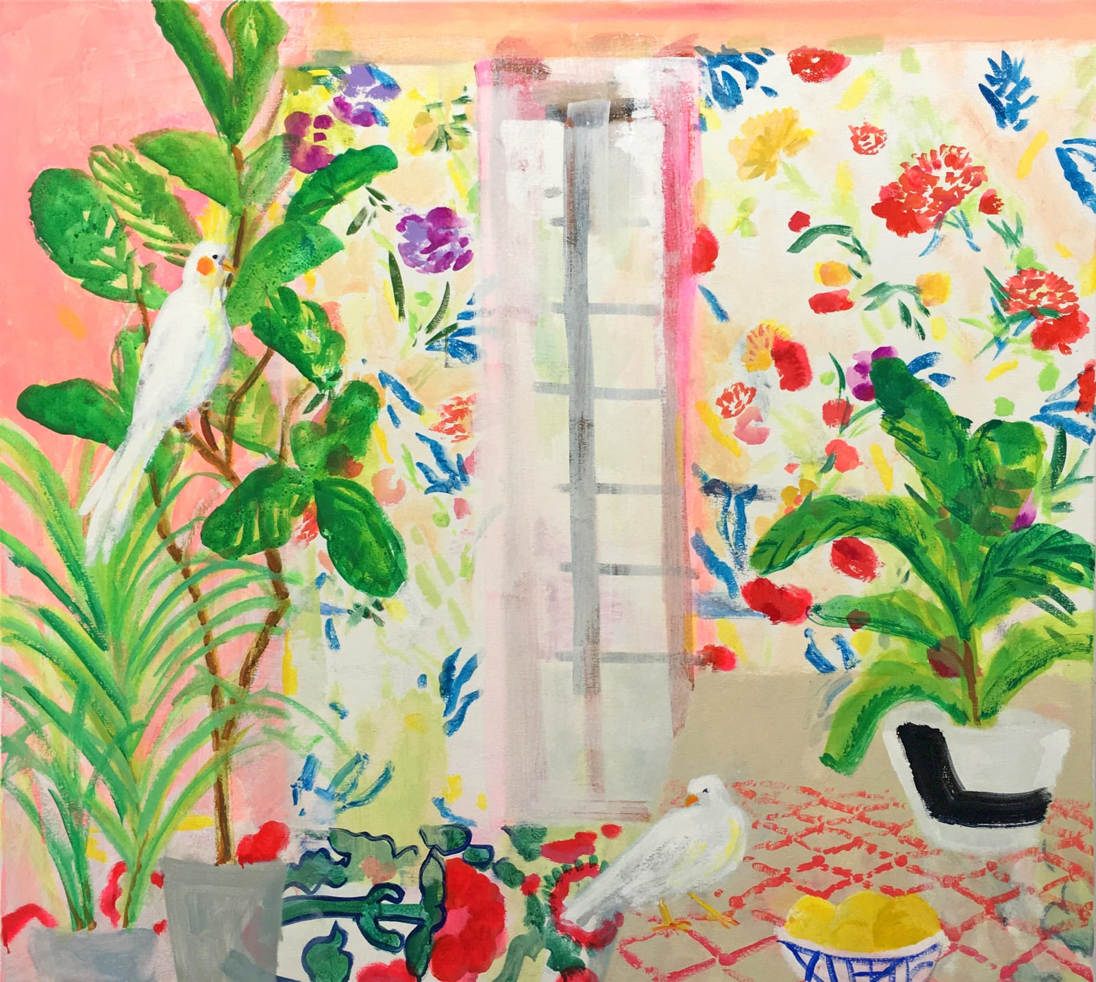 Melanie Parke, Figs and Feathers, 2018
