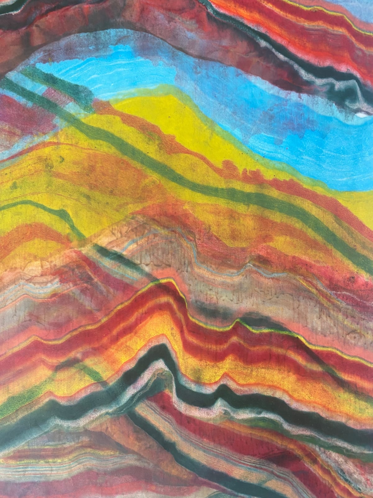 Laura Moriarty, Talking to Rocks 15, 2021