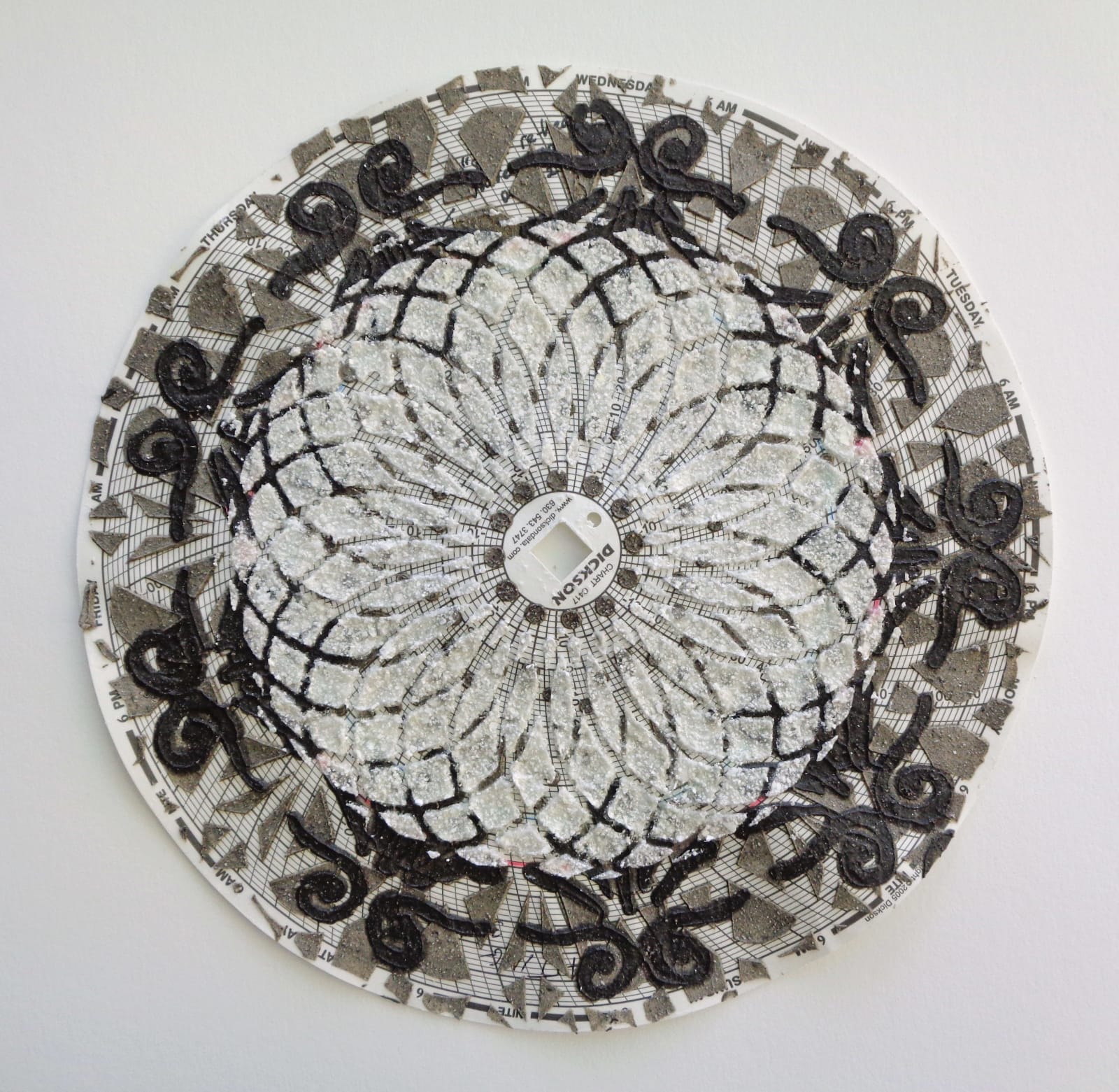 Eleanor White, Graph Mandala 006, 2018