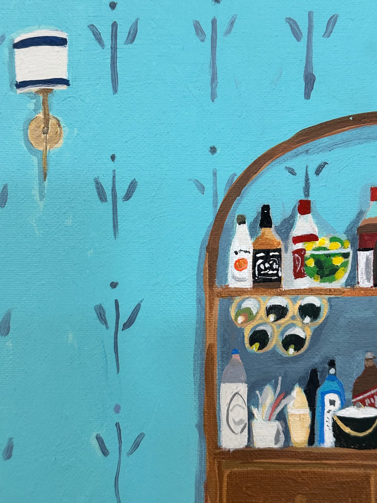 Polly Shindler, Wicker Bar, 2022