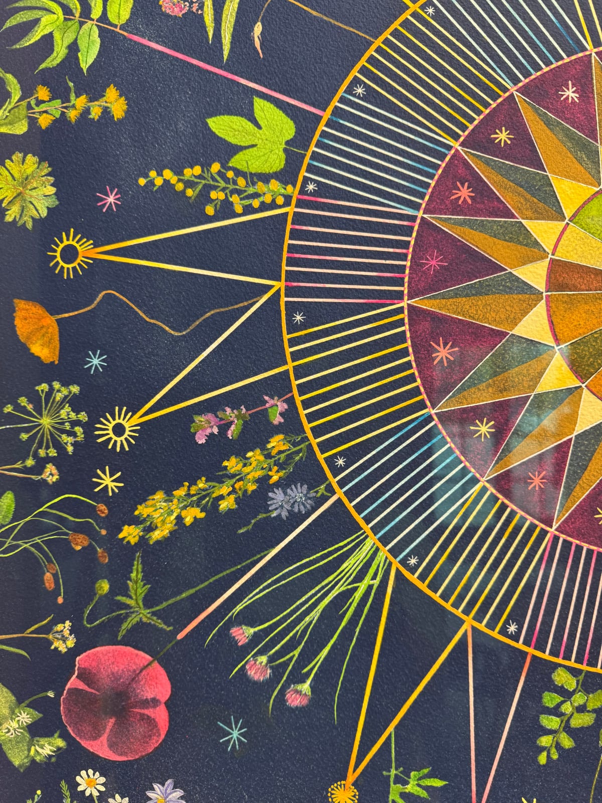Julia Whitney Barnes, Planting Utopia (Celestial Garden), 2022-'24