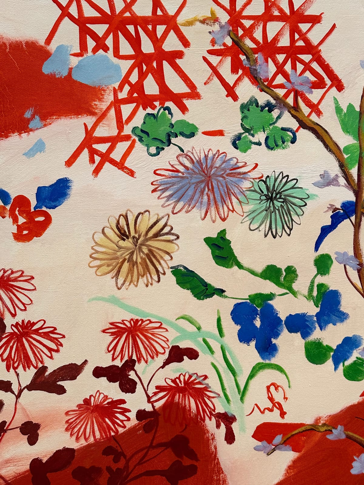 Melanie Parke, Flying Aster, 2024