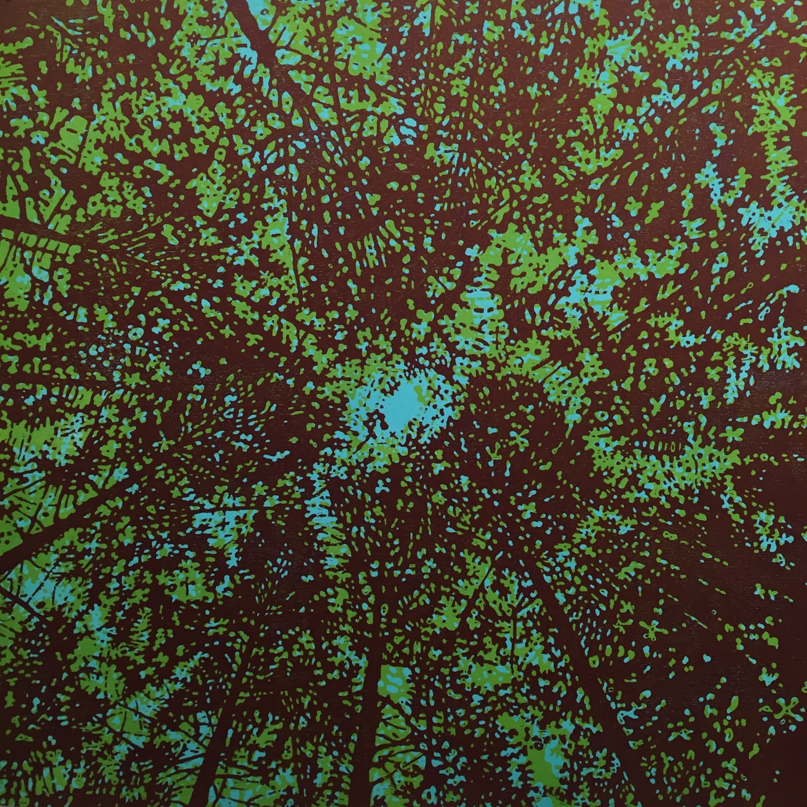 Eve Stockton, Woodland Skyscape variation 60, 2015