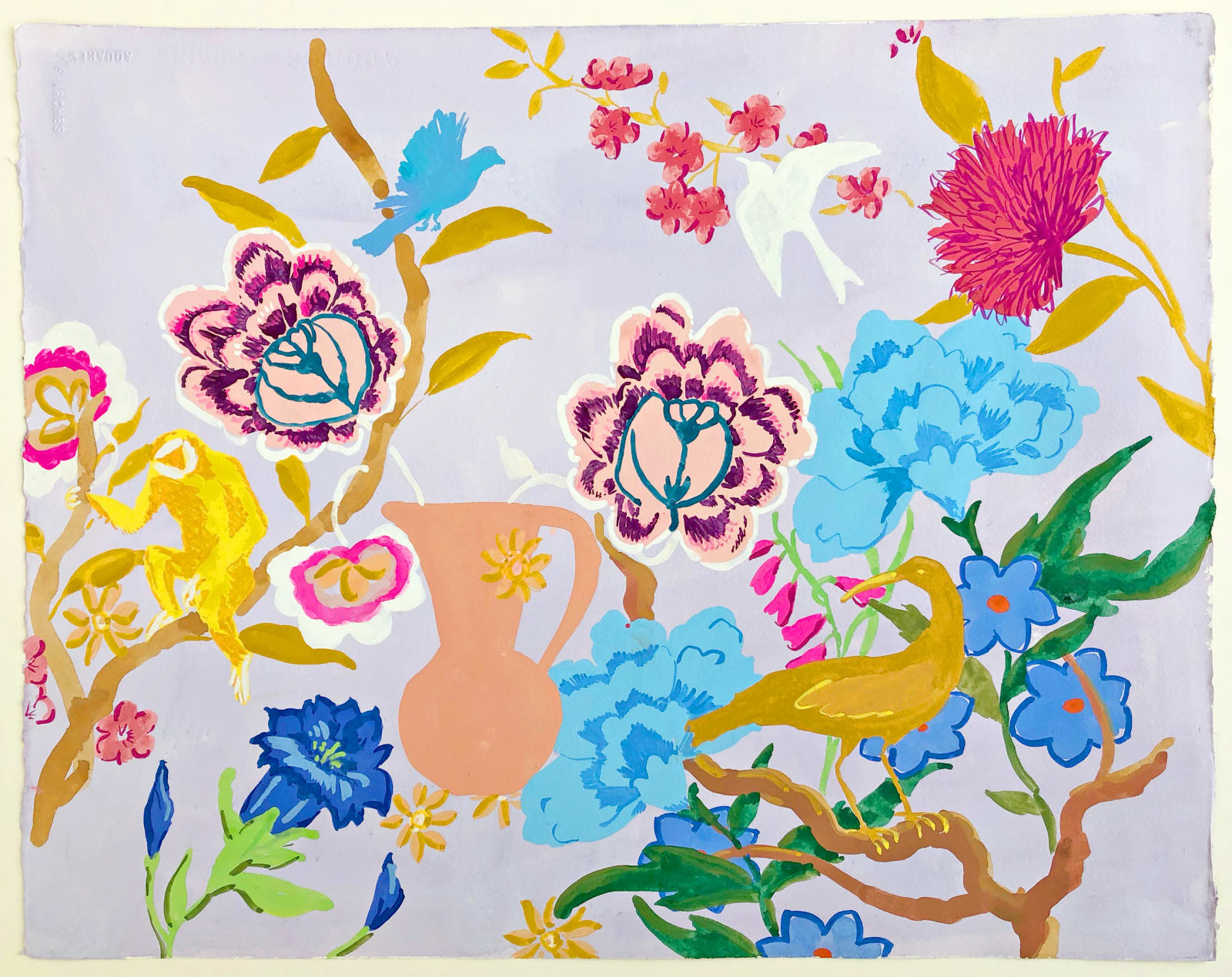 Melanie Parke, Blue Amber, 2021