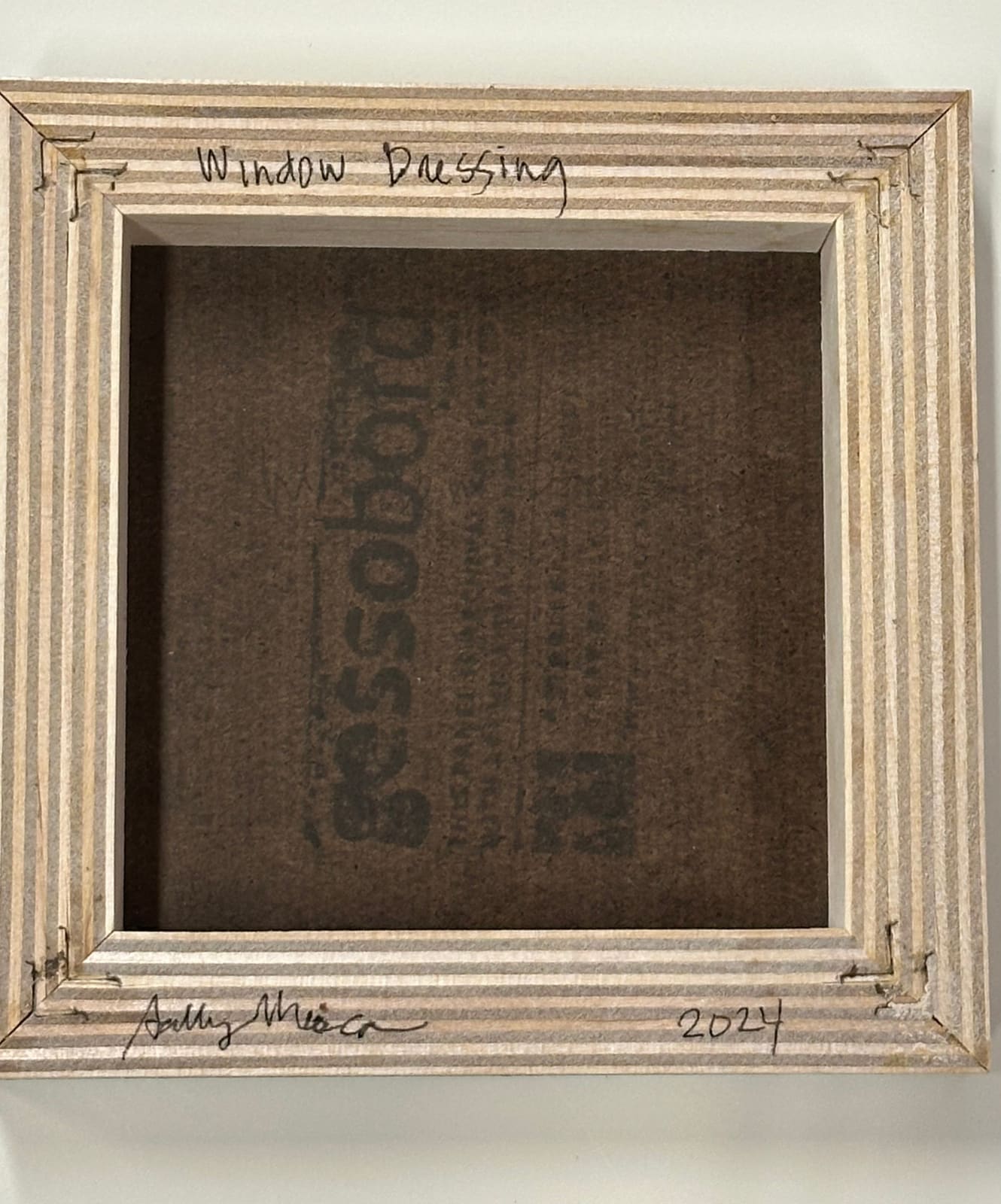 Sally Maca, Window Dressing, 2024