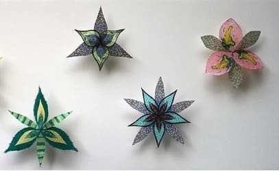 Jill Parisi, Colorburst Pinwheels, 2014