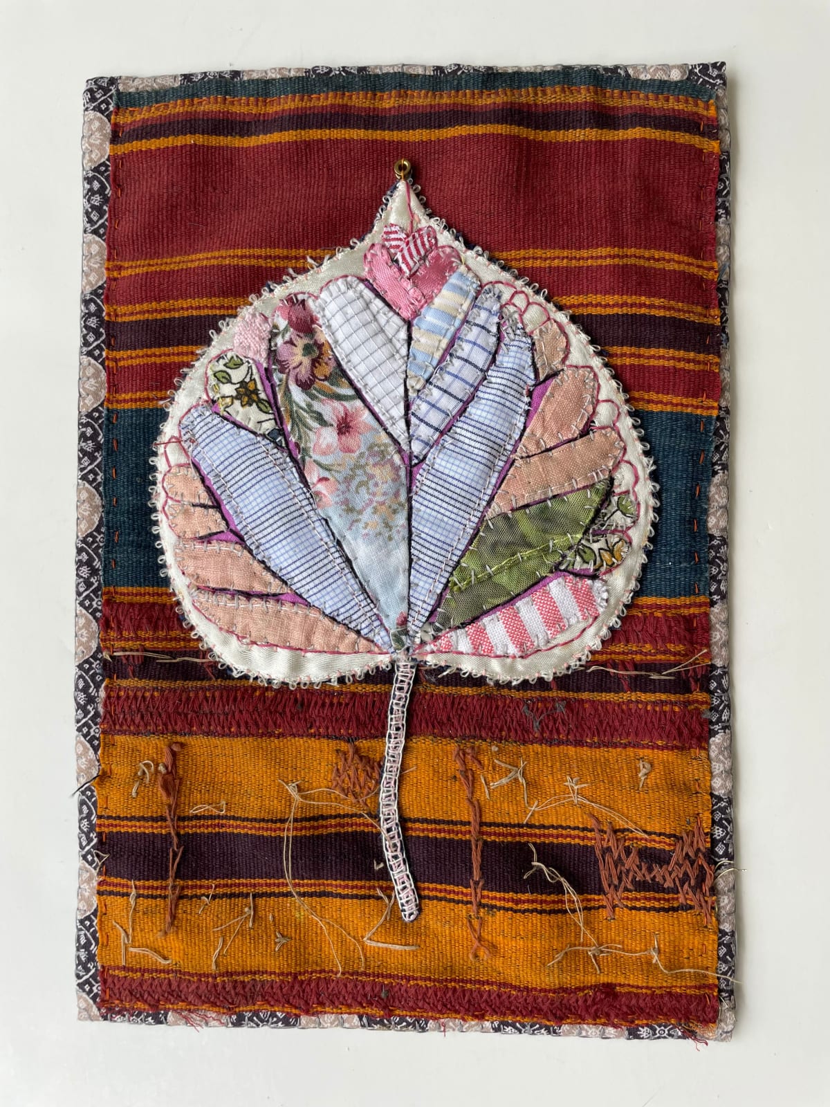 Donna Sharrett, Tailored Herbaria: Cercis canadensis: Pocantico River Watershed (2023 #1), 2023
