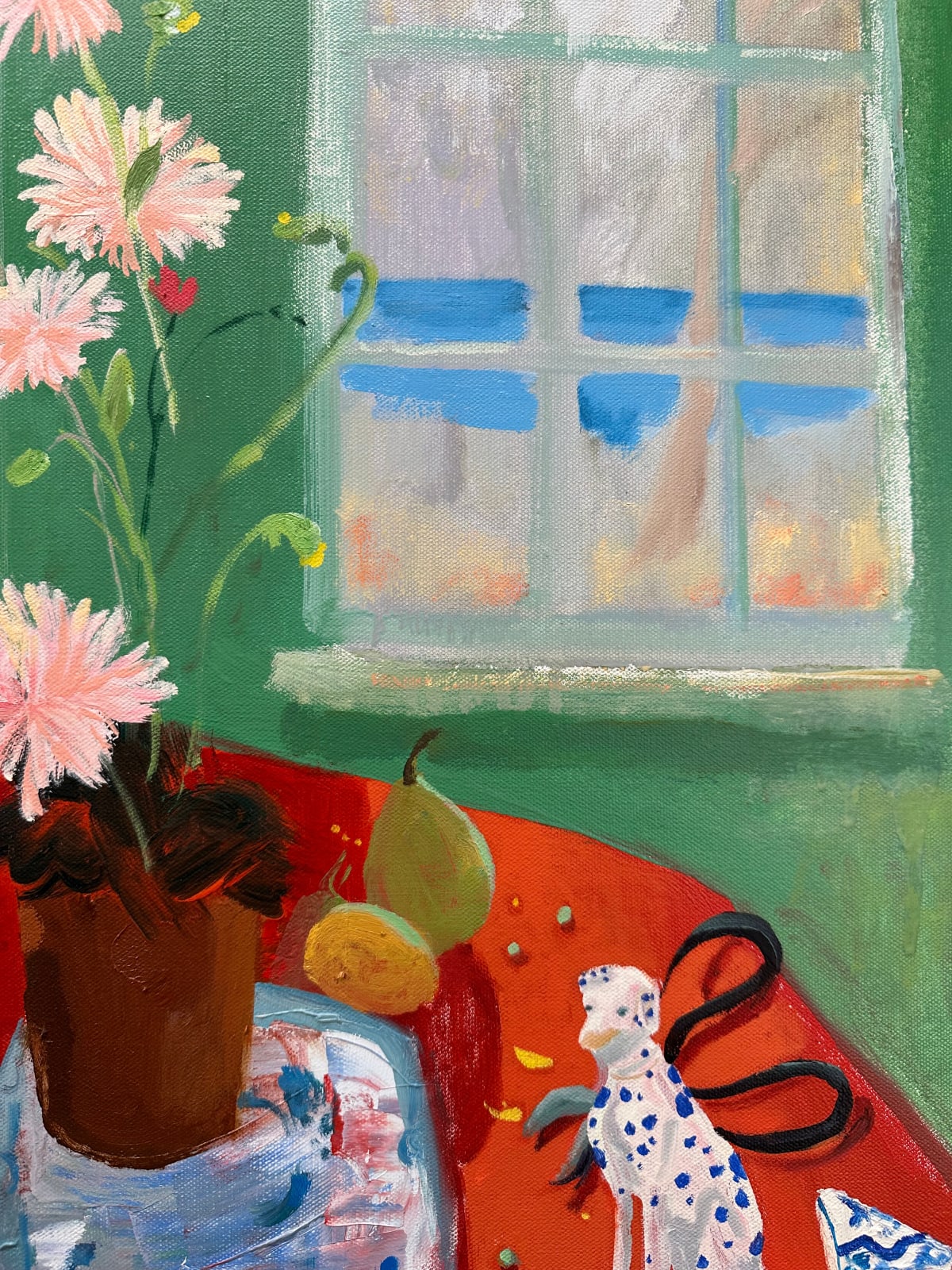 Melanie Parke, Porcelain Red, 2024