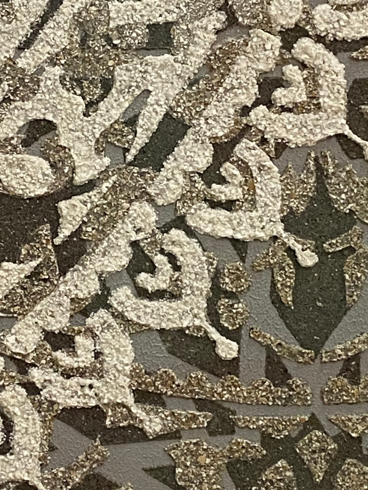 Eleanor White, Eggshell / Ash Mandala, 2018