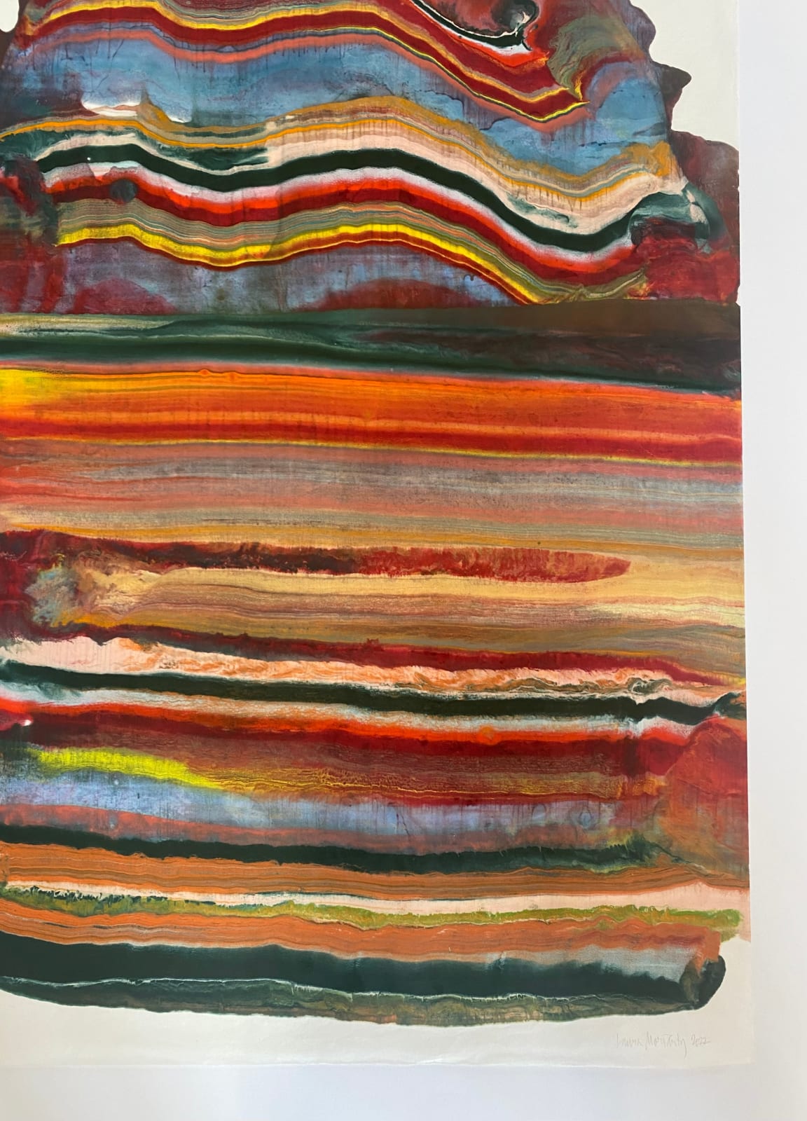 Laura Moriarty, Talking to Rocks 14, 2021