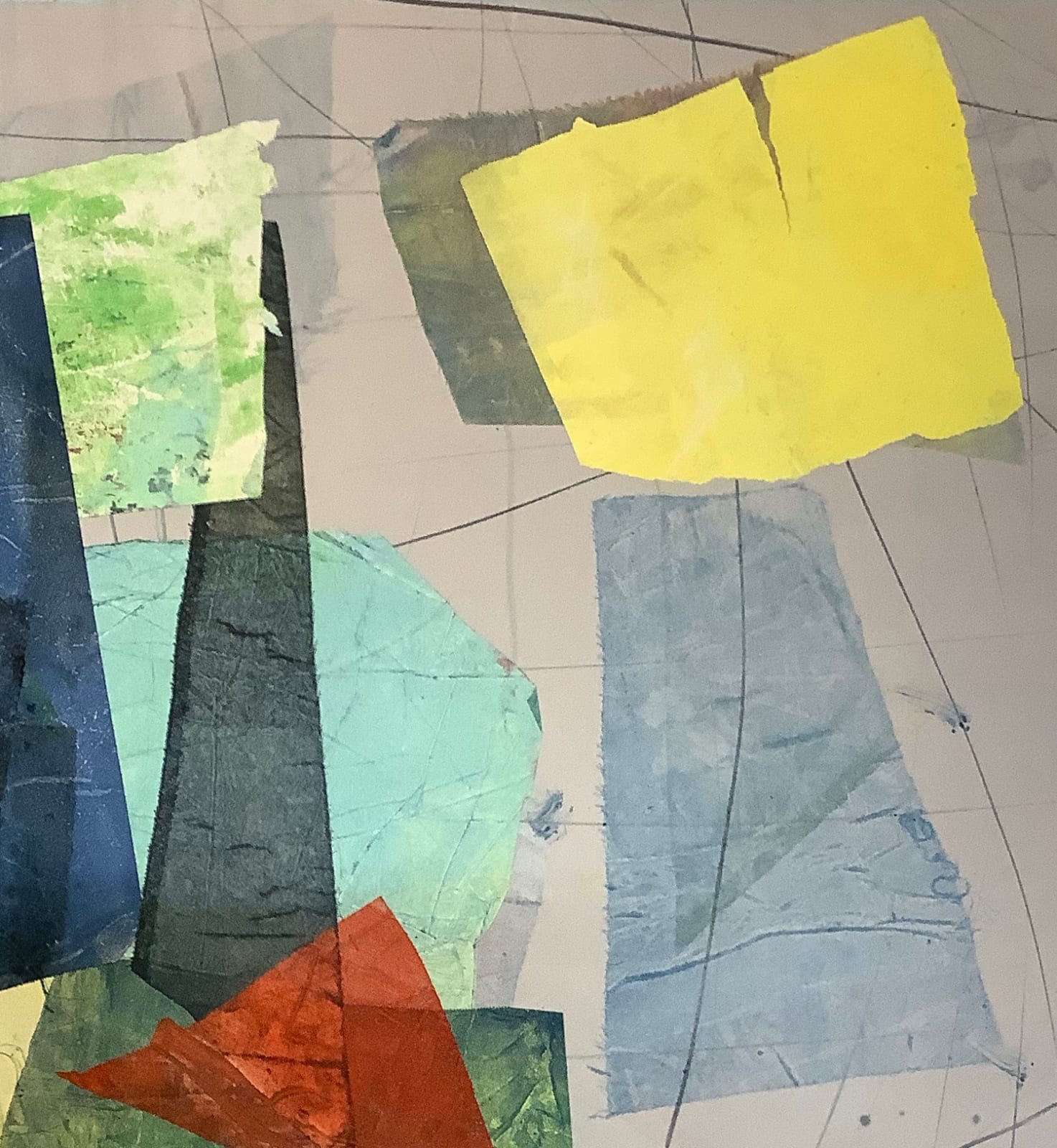David Collins, Silk and Stone 9, 2016