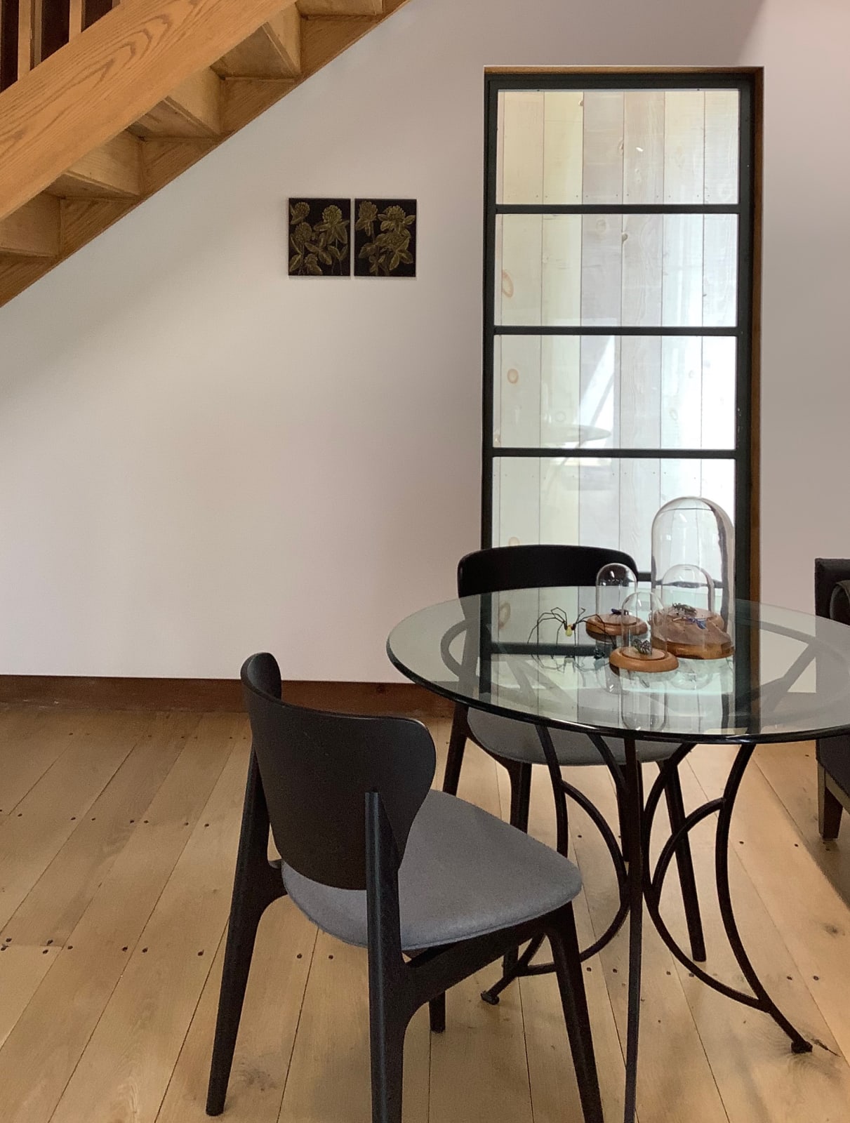 Margot Glass, Two Bees Diptych, 2020