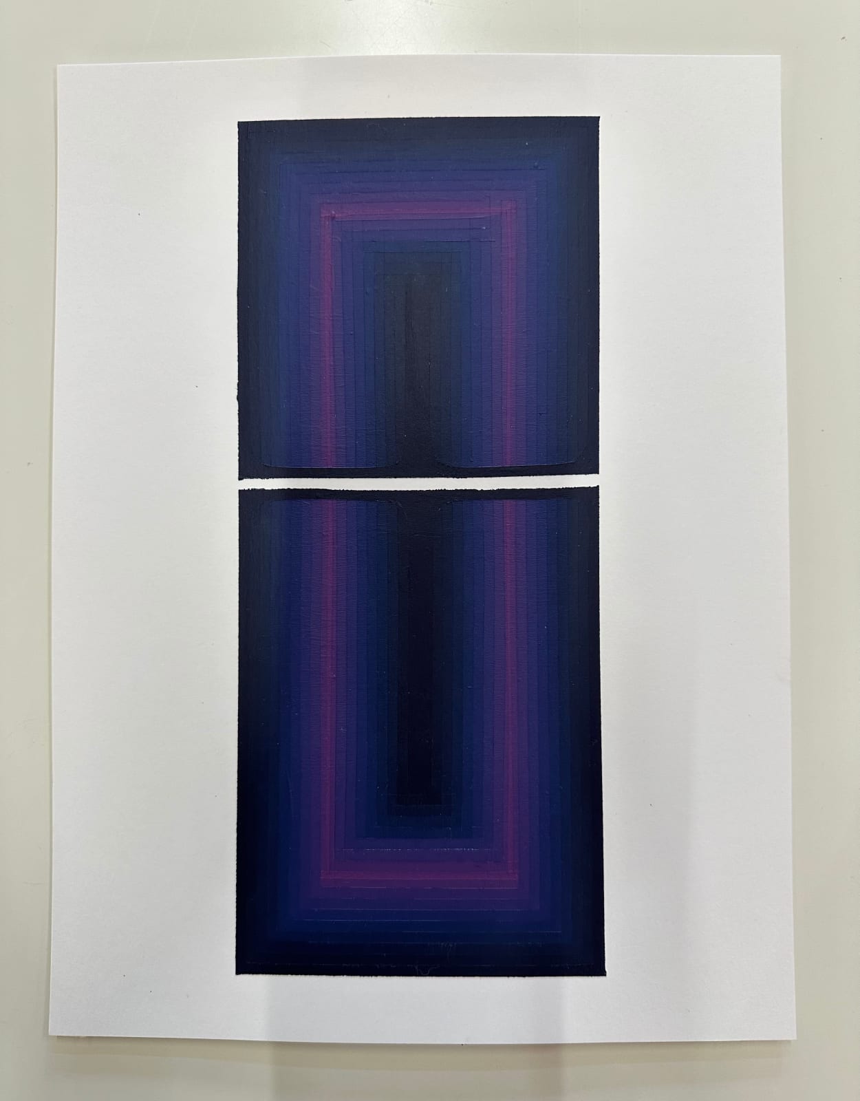 Audrey Stone, Study for Long Shadow, 2024